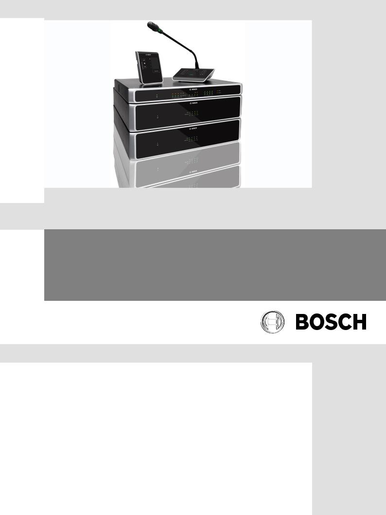 Bosch Appliances PLENA matrix User Manual