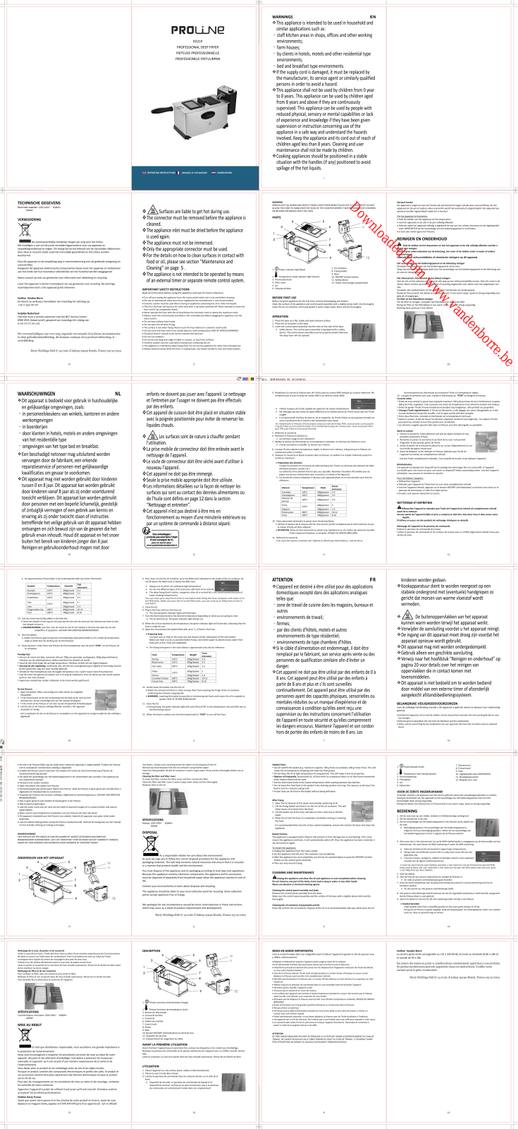 PROLINE FD21P User Manual