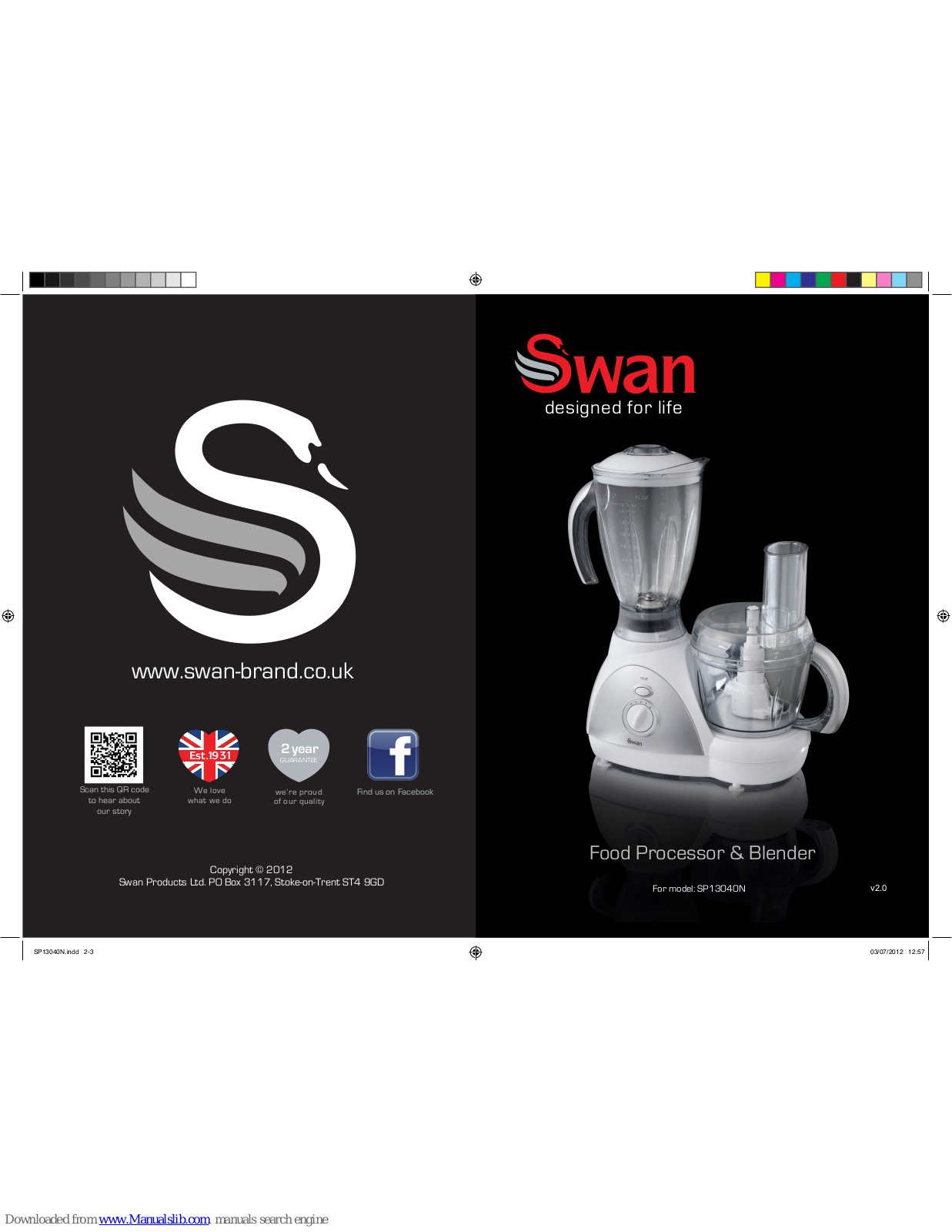 Swann SP13040N User Manual