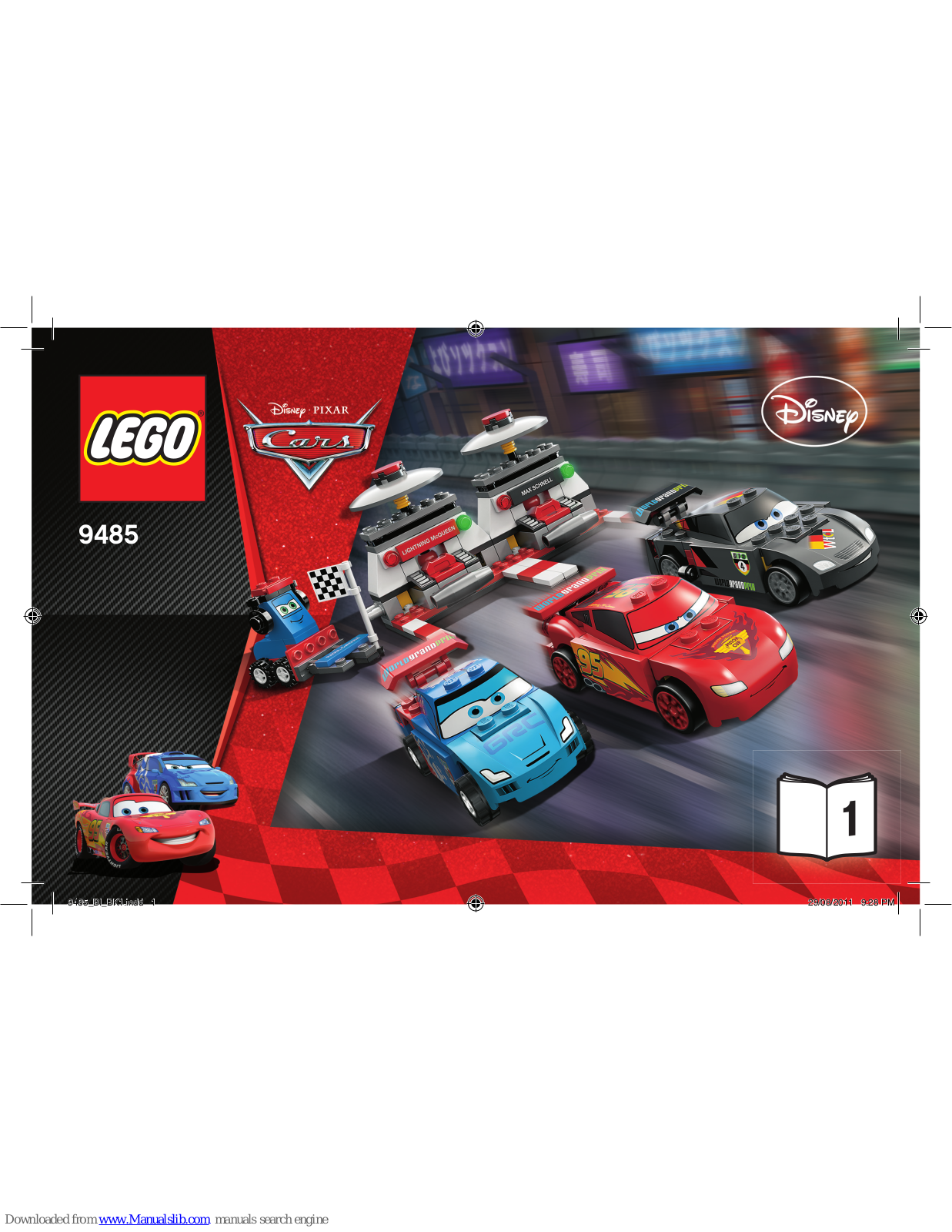 LEGO CARS 9485, 4635 Building Instructions