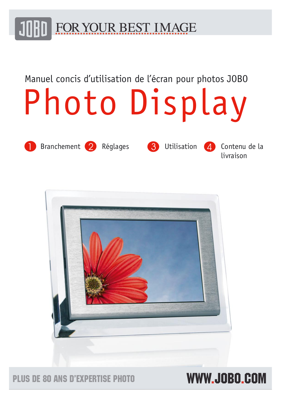 JOBO PHOTO DISPLAY User Manual