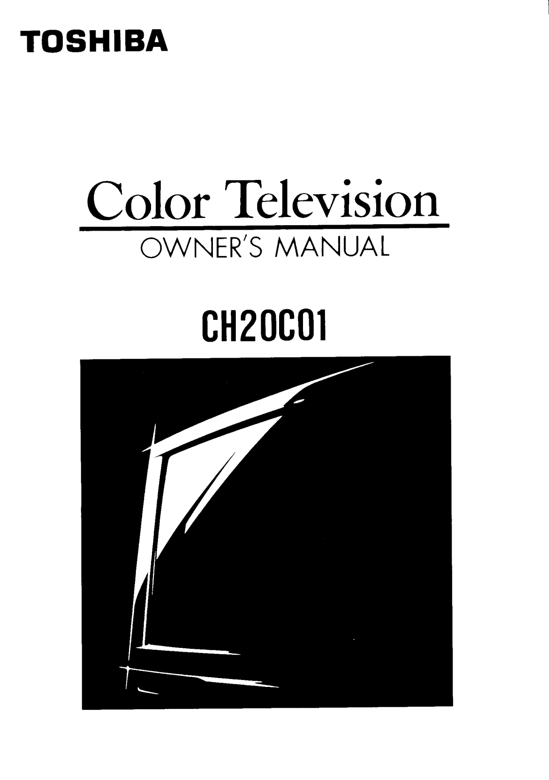 Toshiba CH20C01 User Manual