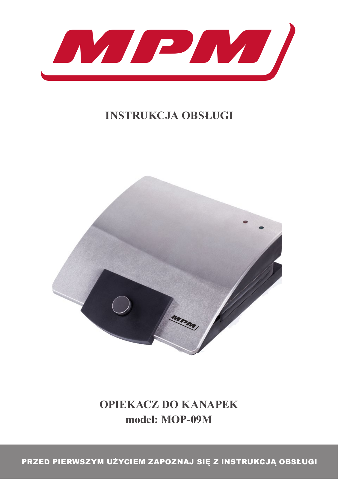 MPM MOP-09M User Manual