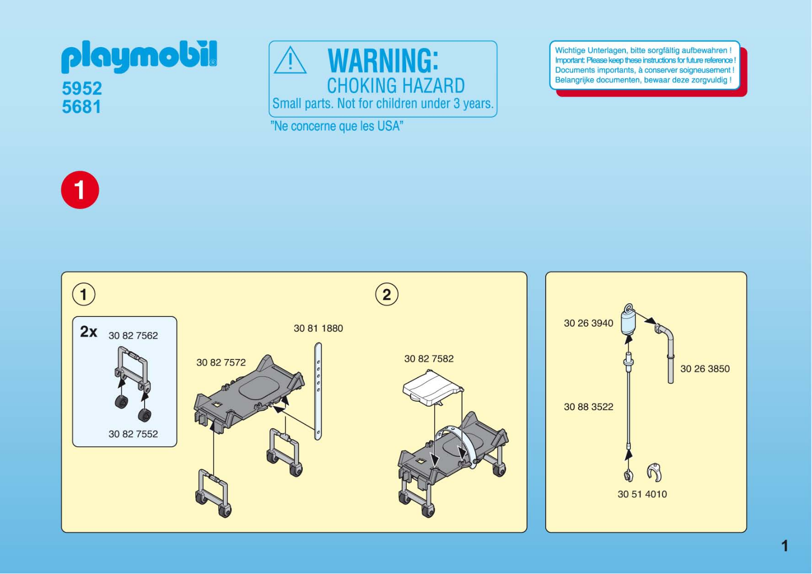 Playmobil 5952 Instructions