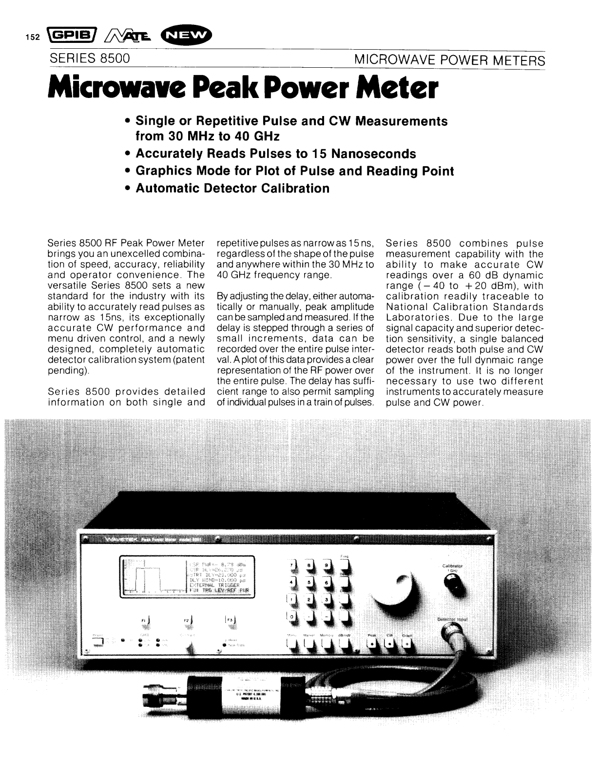 Wavetek 8500 Datasheet