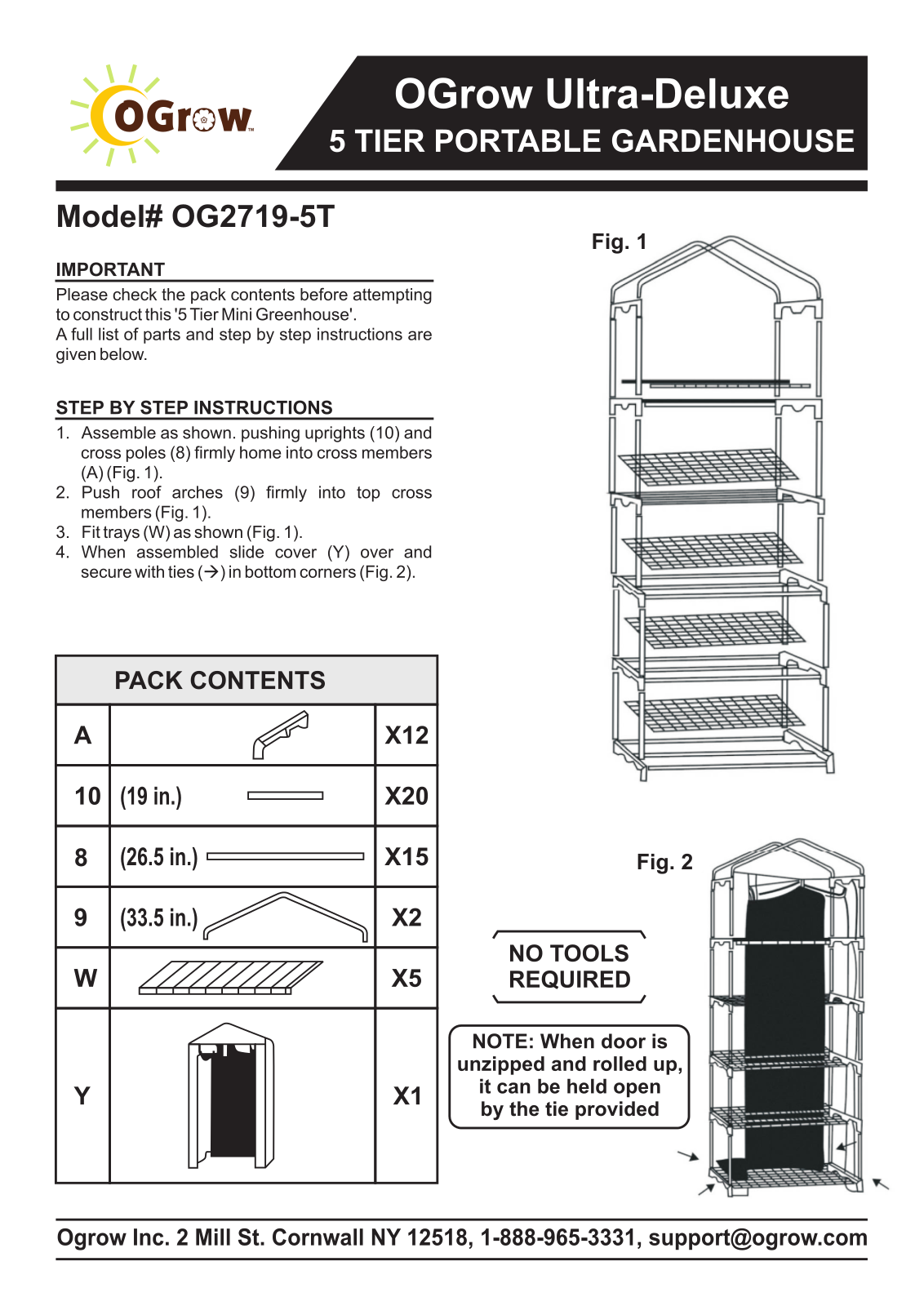 OGrow GROW1003 Specifications - ManualMachine.com