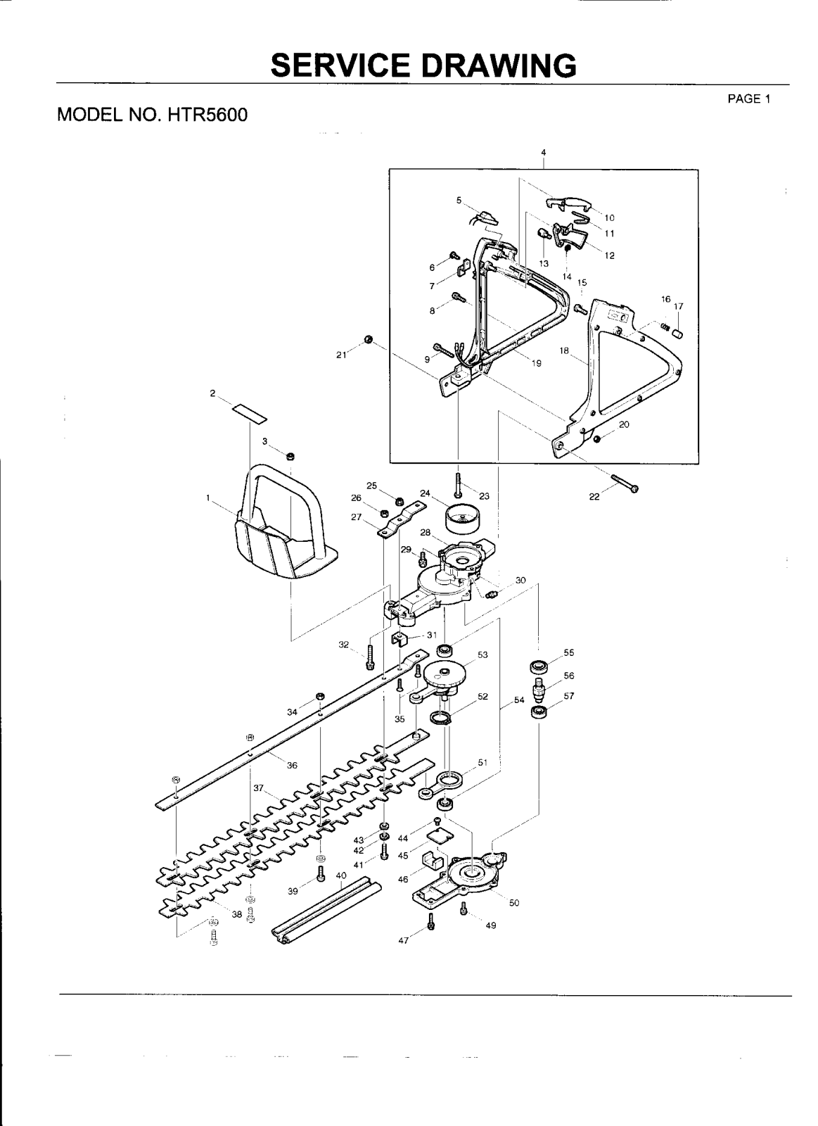 Makita HTR5600 User Manual