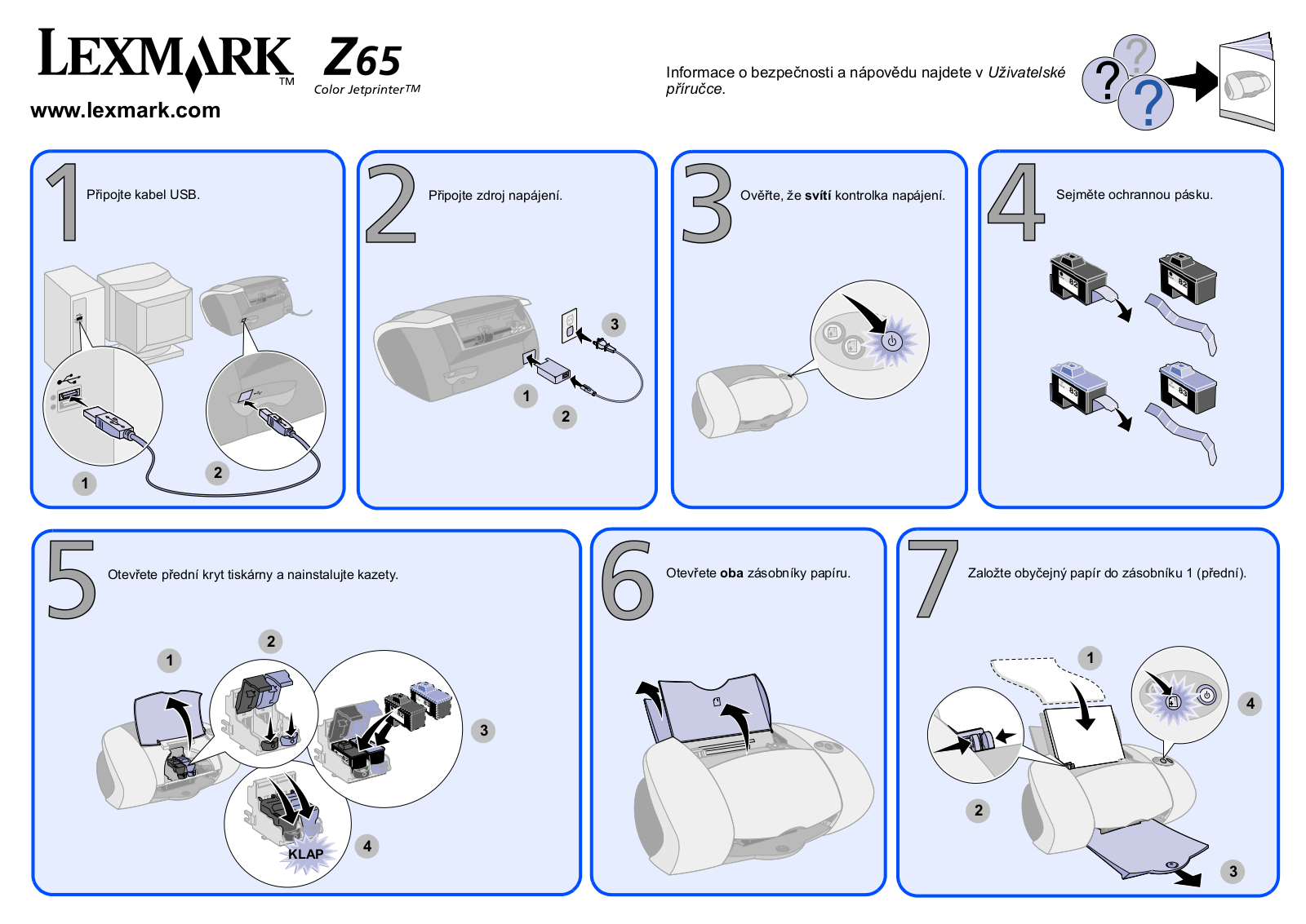 Lexmark Z65 Quick start guide - ManualMachine.com