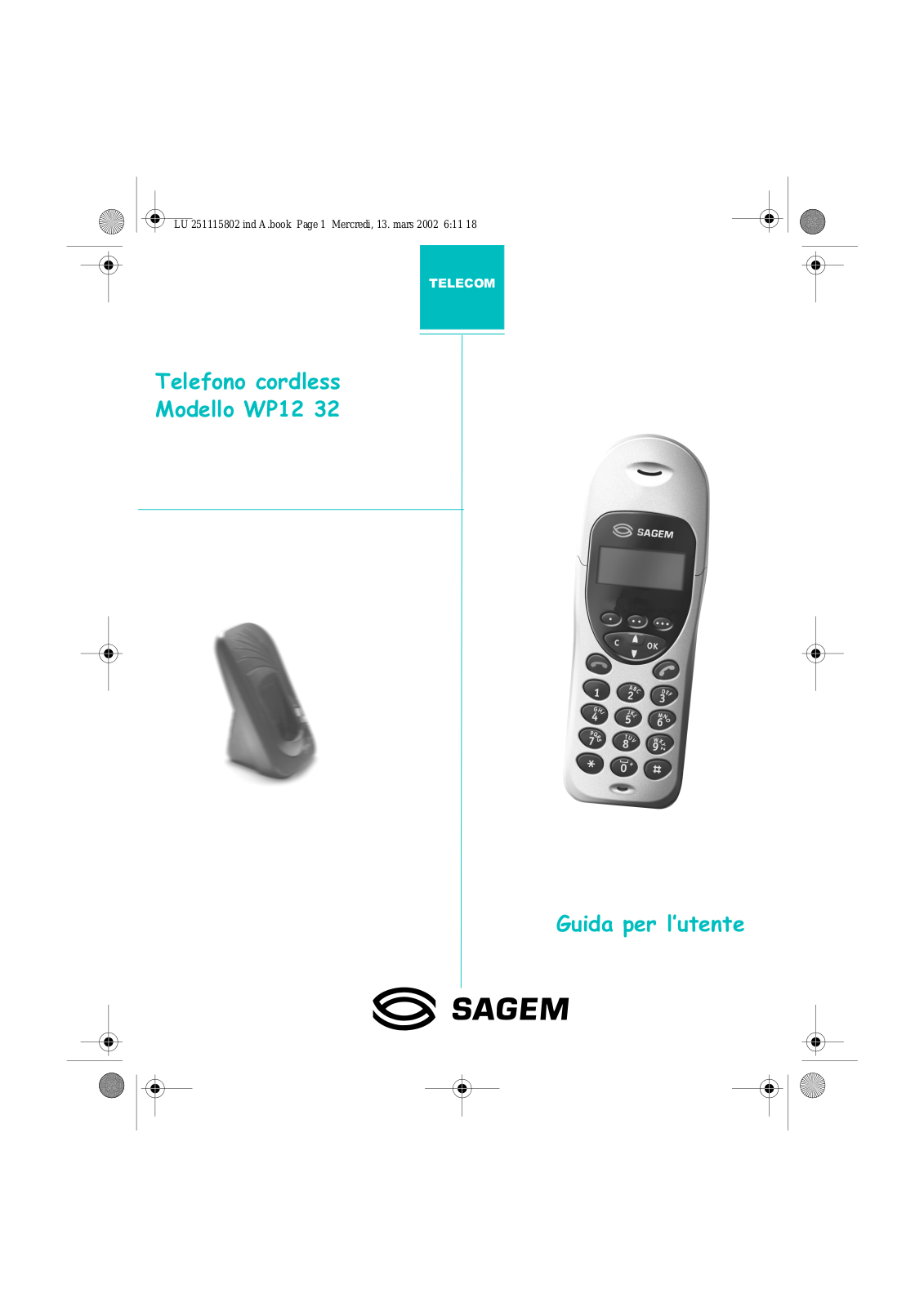 Sagem WP 12-32 User Manual