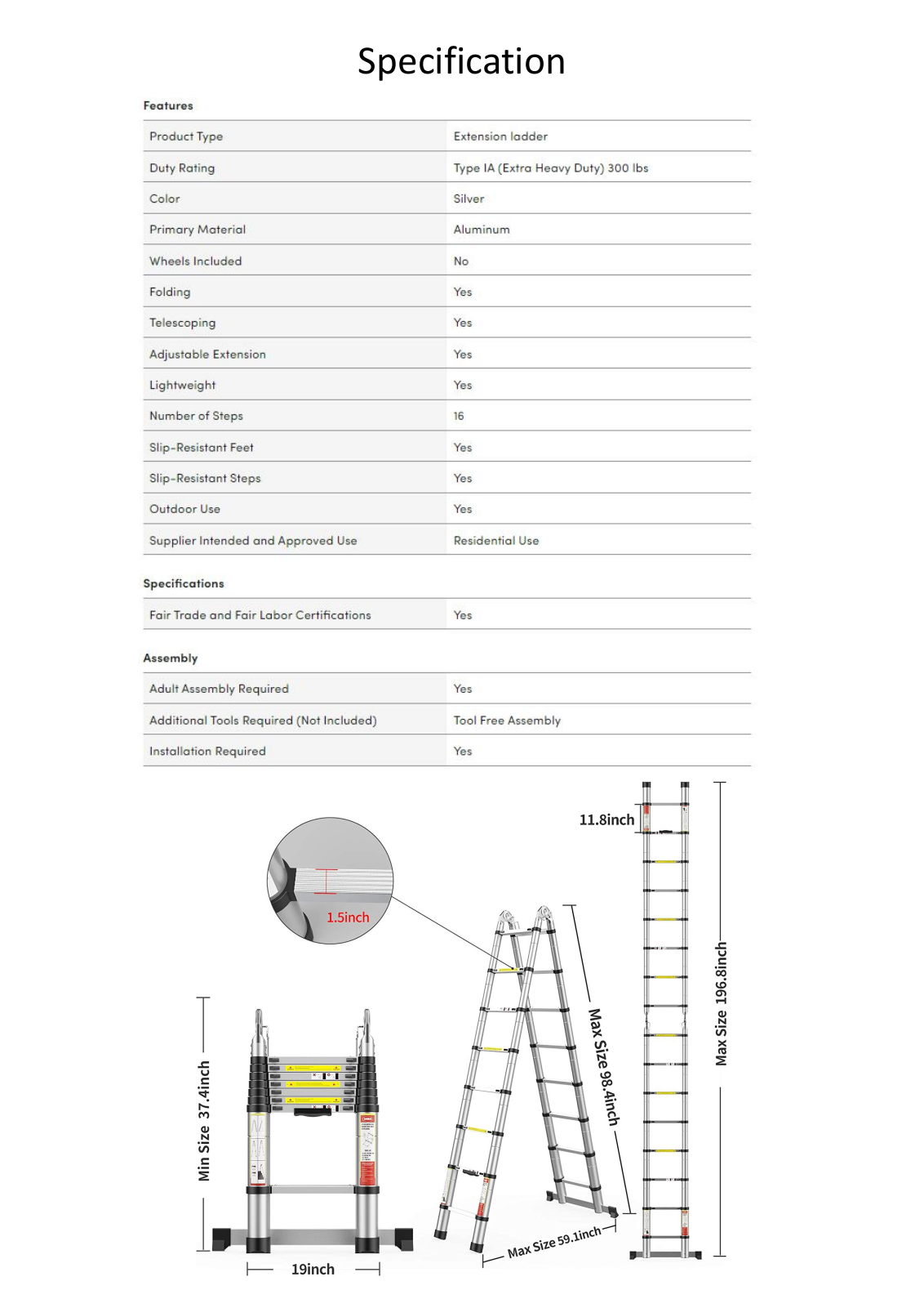 WFX Utility W006649198 Specifications - ManualMachine.com