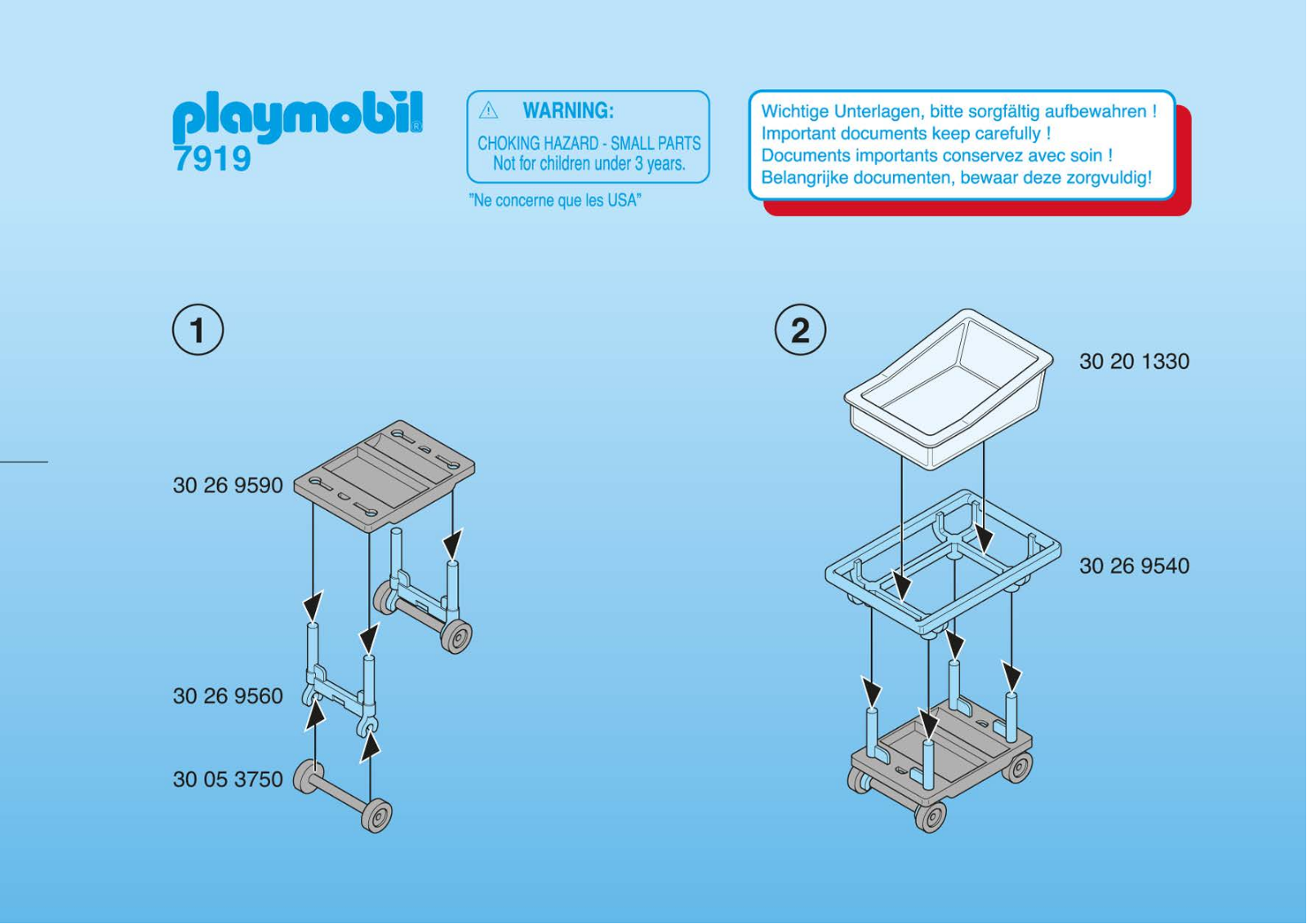 Playmobil 7919 Instructions