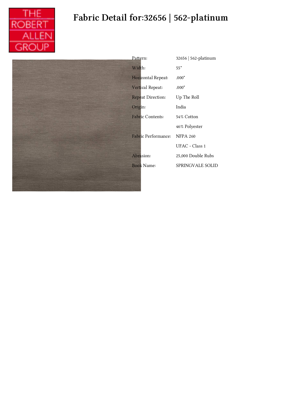 Duralee CRAL5985 Specifications - ManualMachine.com