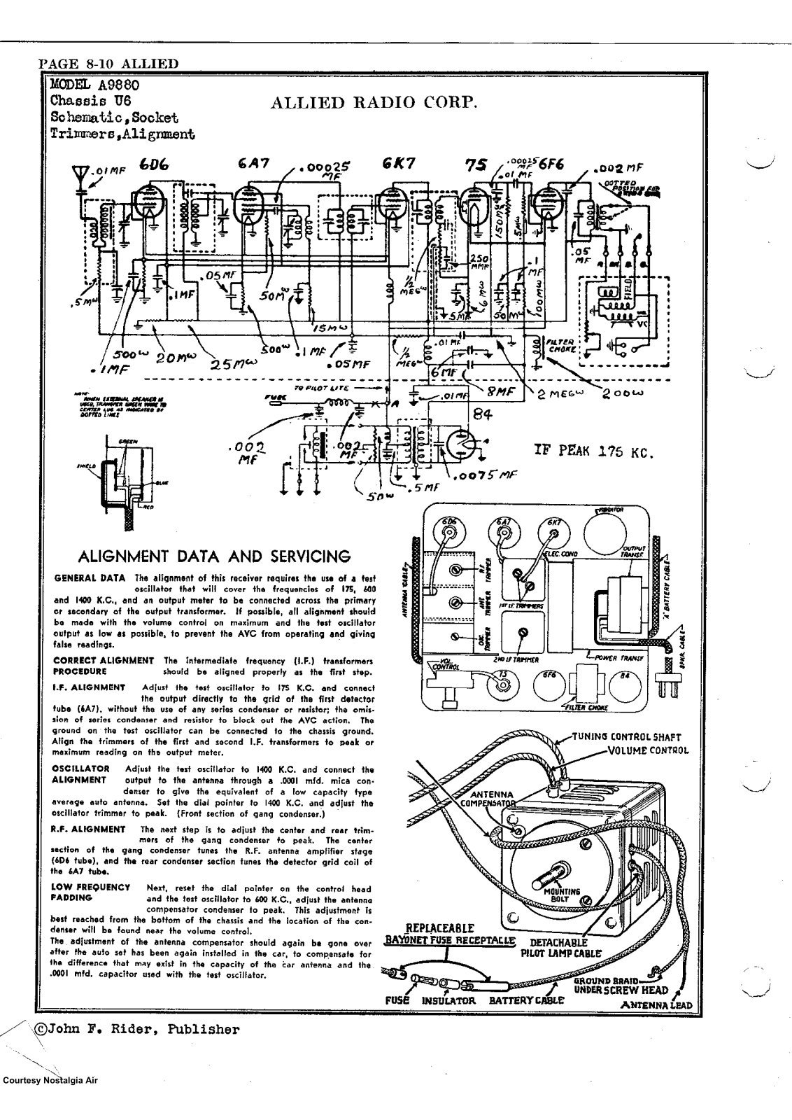 Allied Radio A9880 Schematic - ManualMachine.com