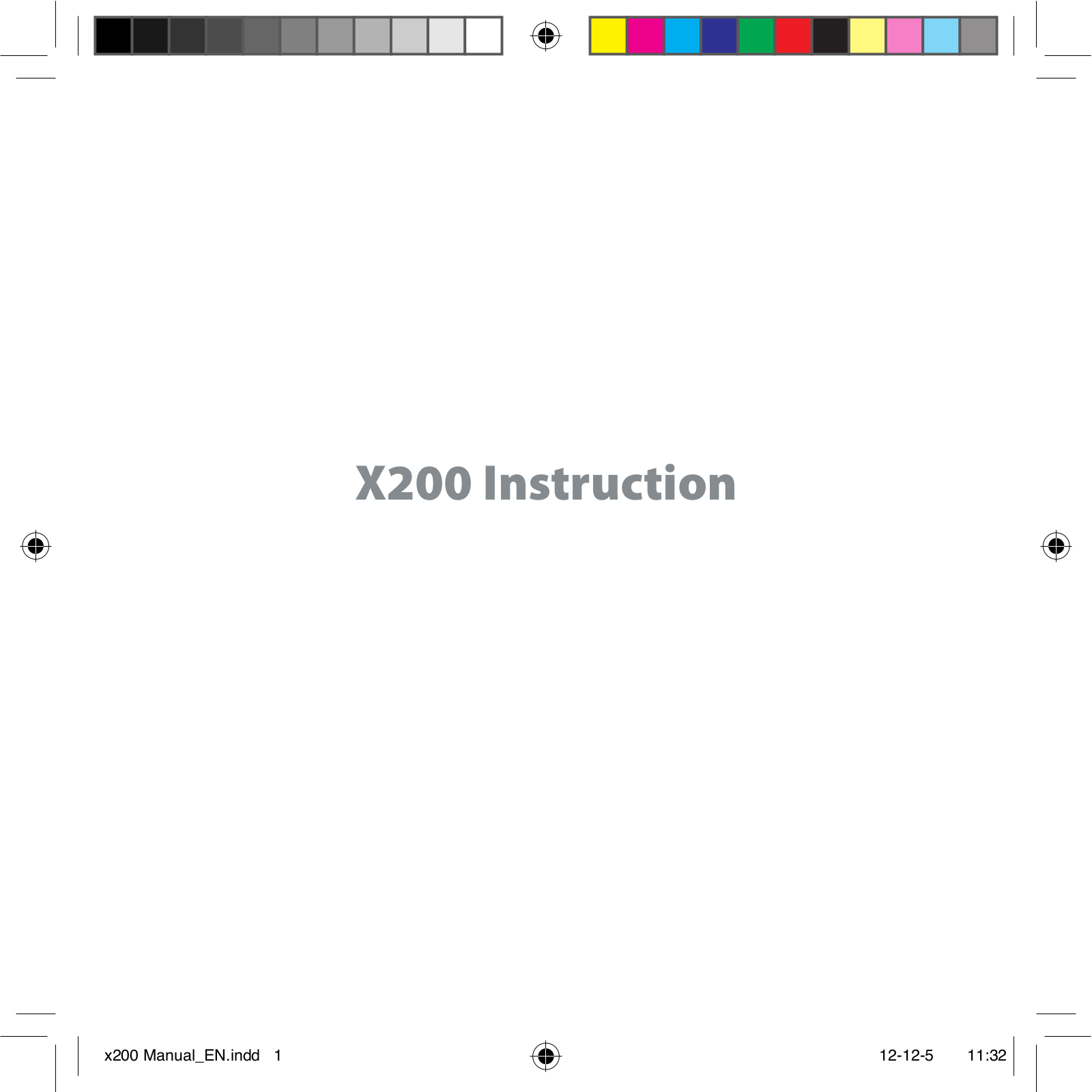 Imaxrc X200 User Manual