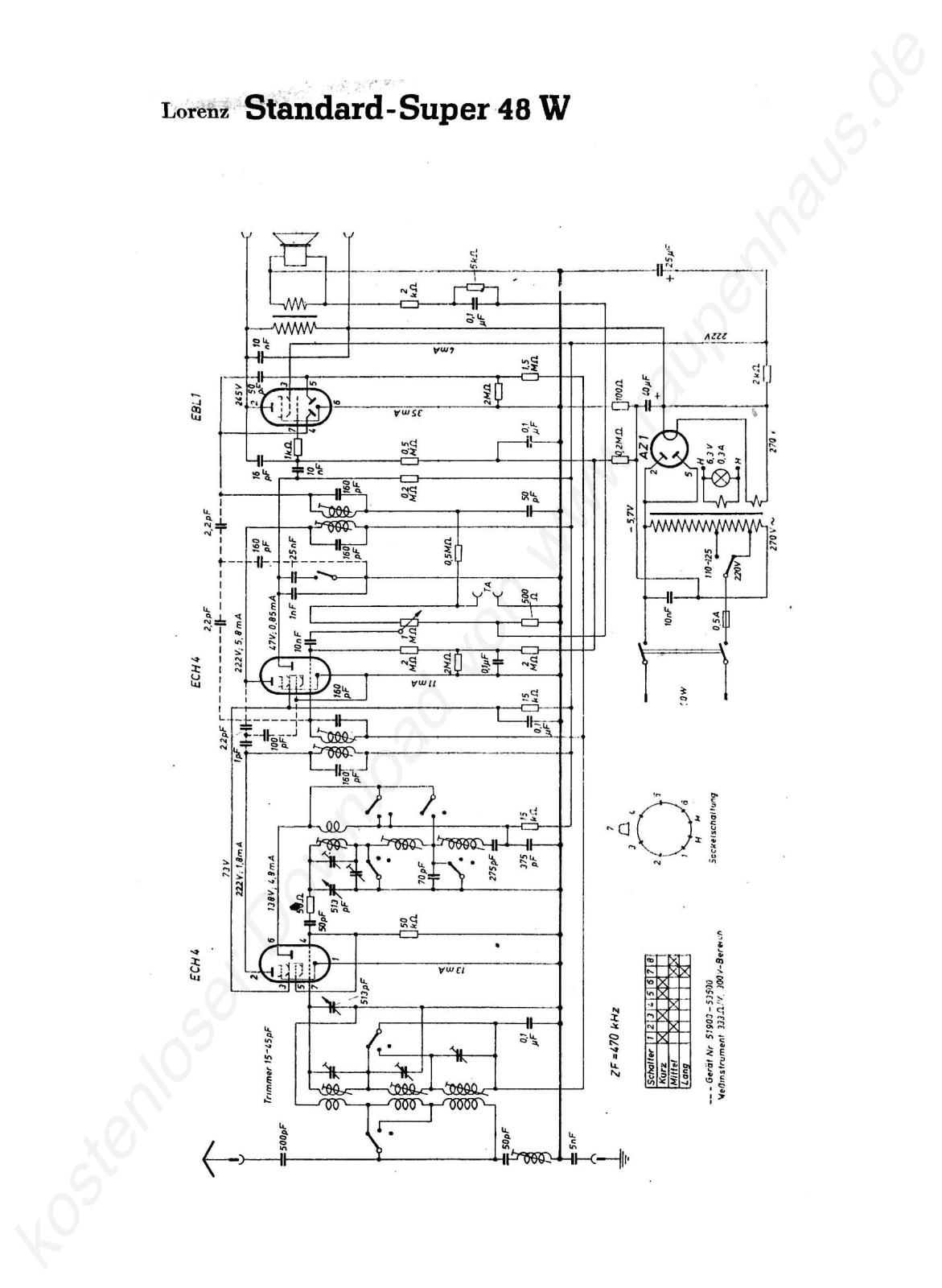 ITT StandardSuper48W Schematic - ManualMachine.com