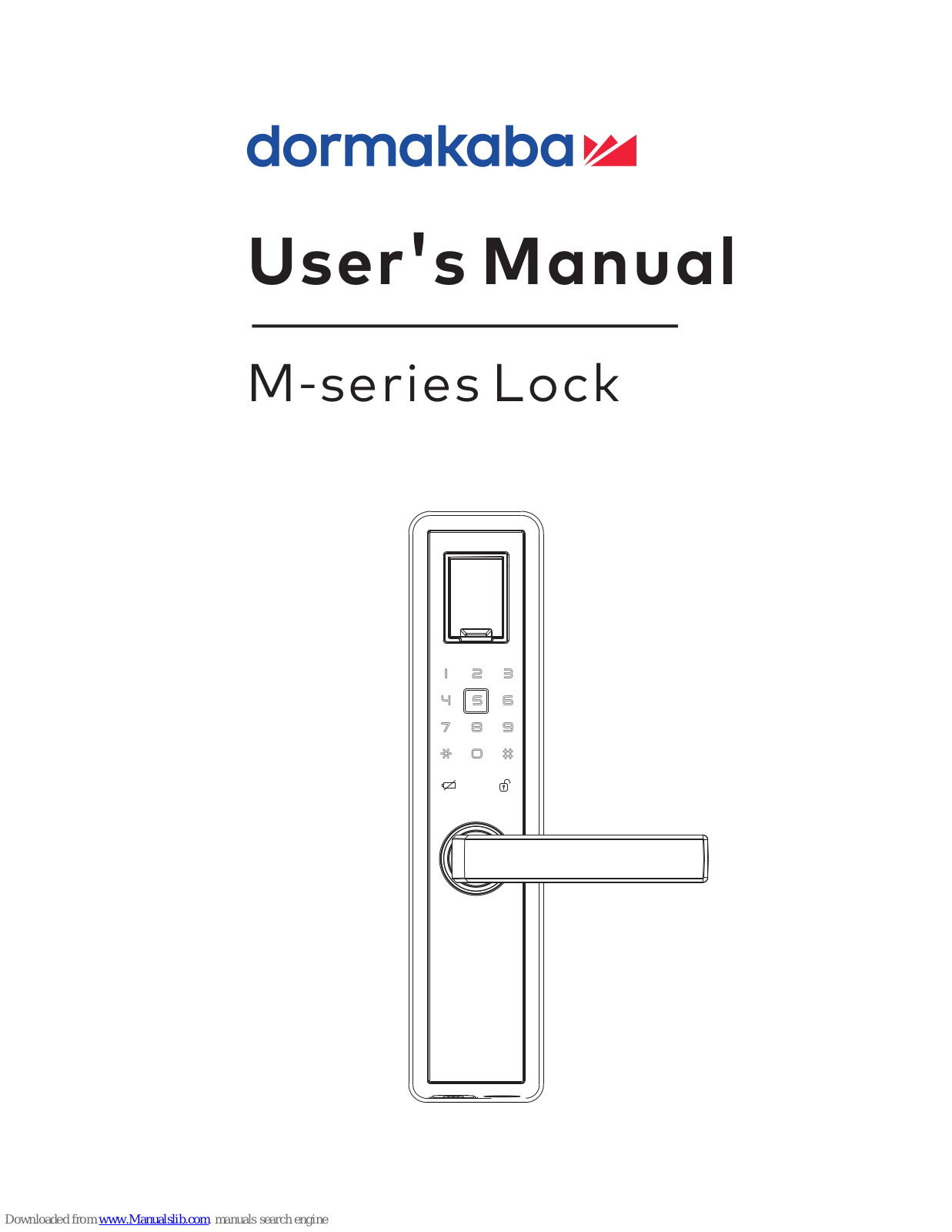 Dormakaba M Series User Manual