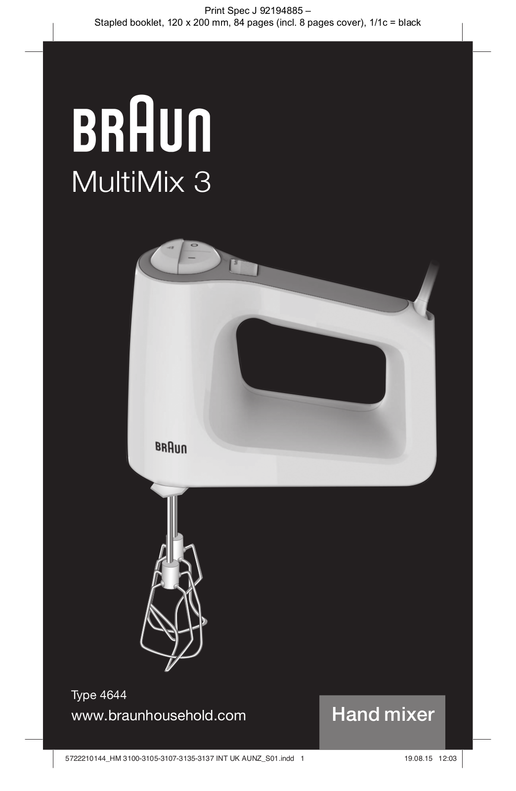 Braun HM 3137 User guide - ManualMachine.com