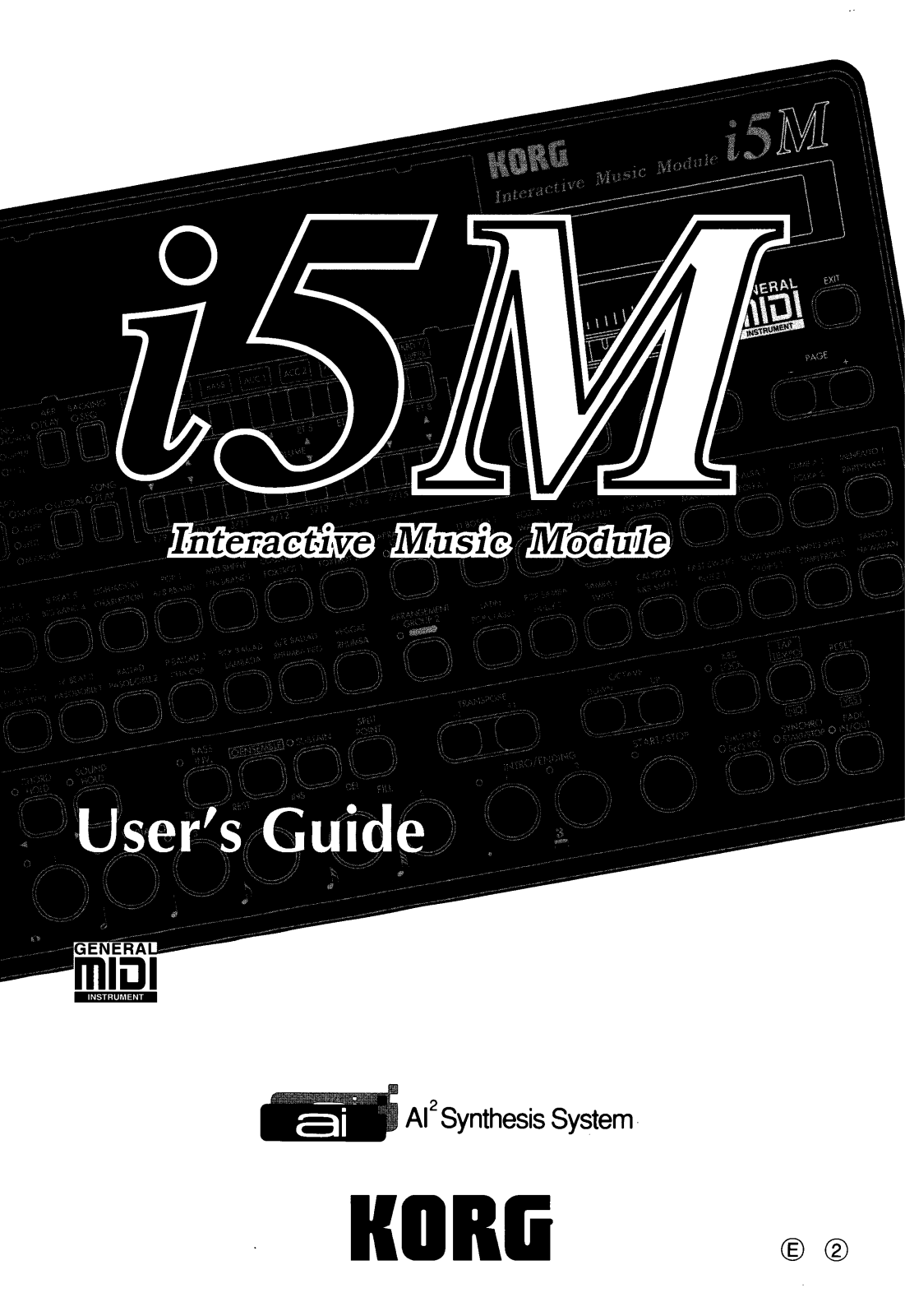 Korg I5M User Manual