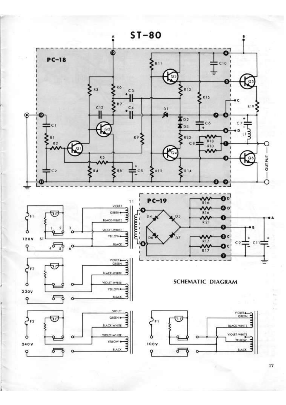 Dynaco ST-80 Schematic