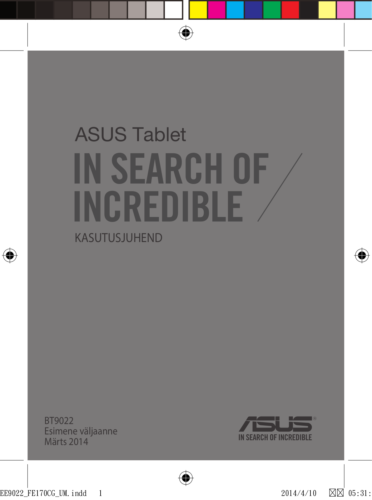 Asus FE170CG User’s Manual