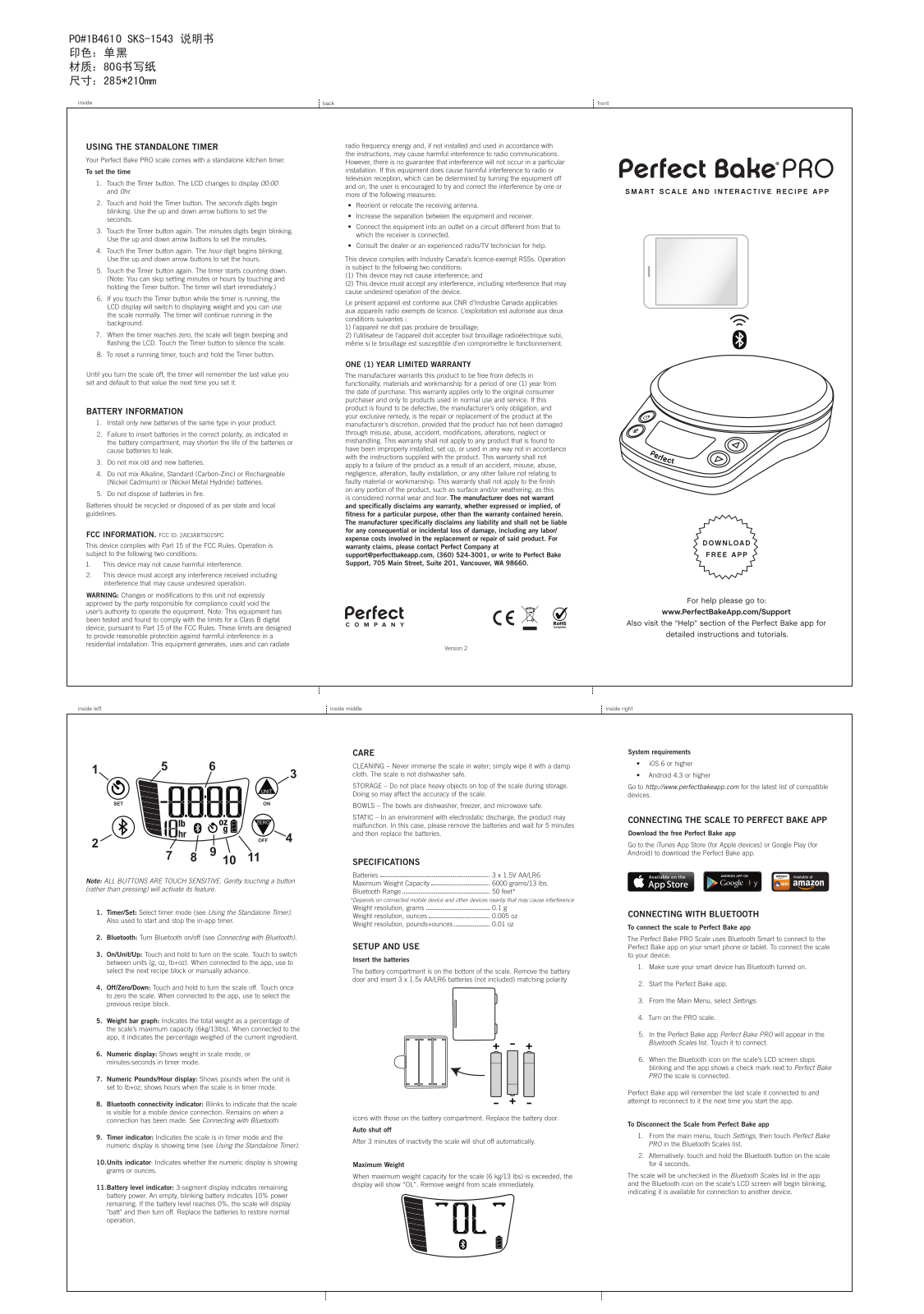Perfect BTS015PC User Manual - ManualMachine.com