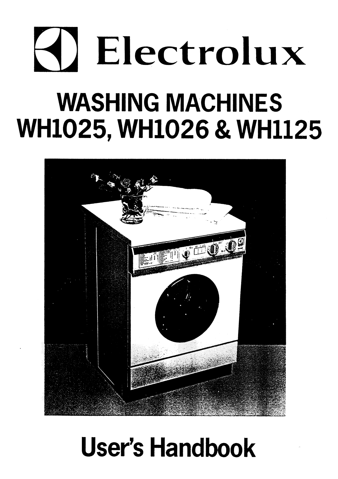 Electrolux WH1025, WH1026, WH1125 User Manual