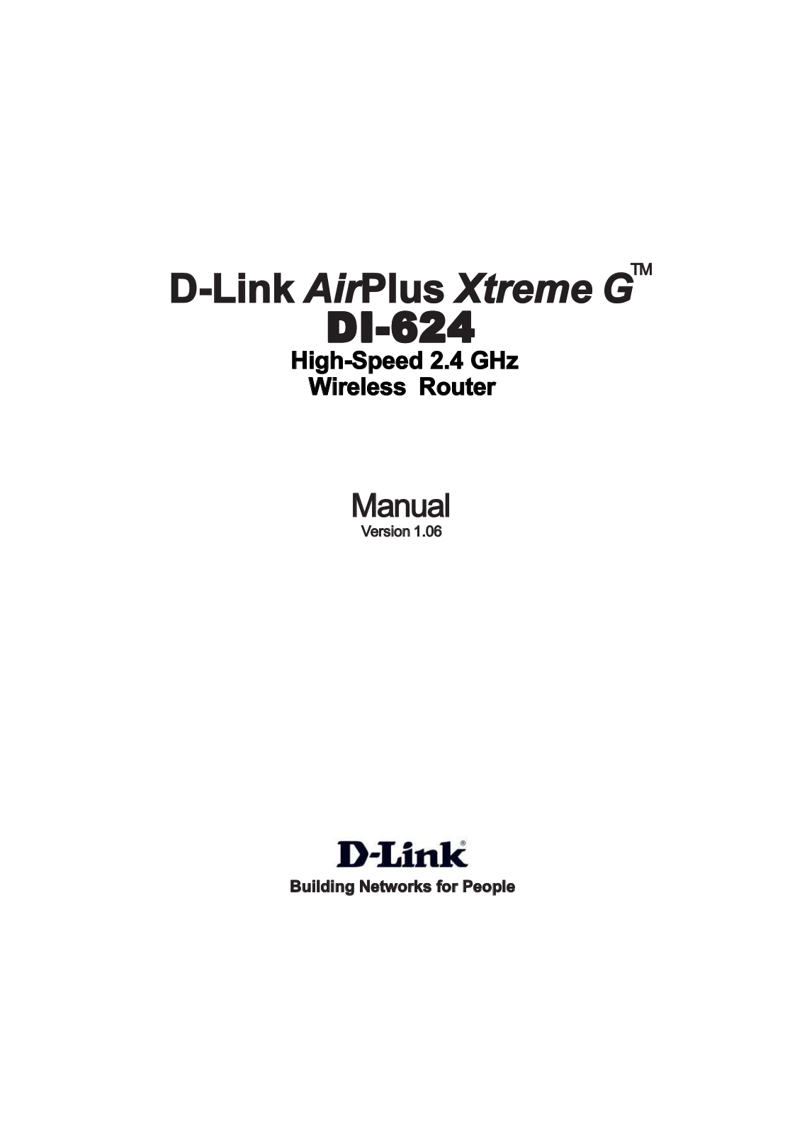 D Link DI624E1 Users Manual