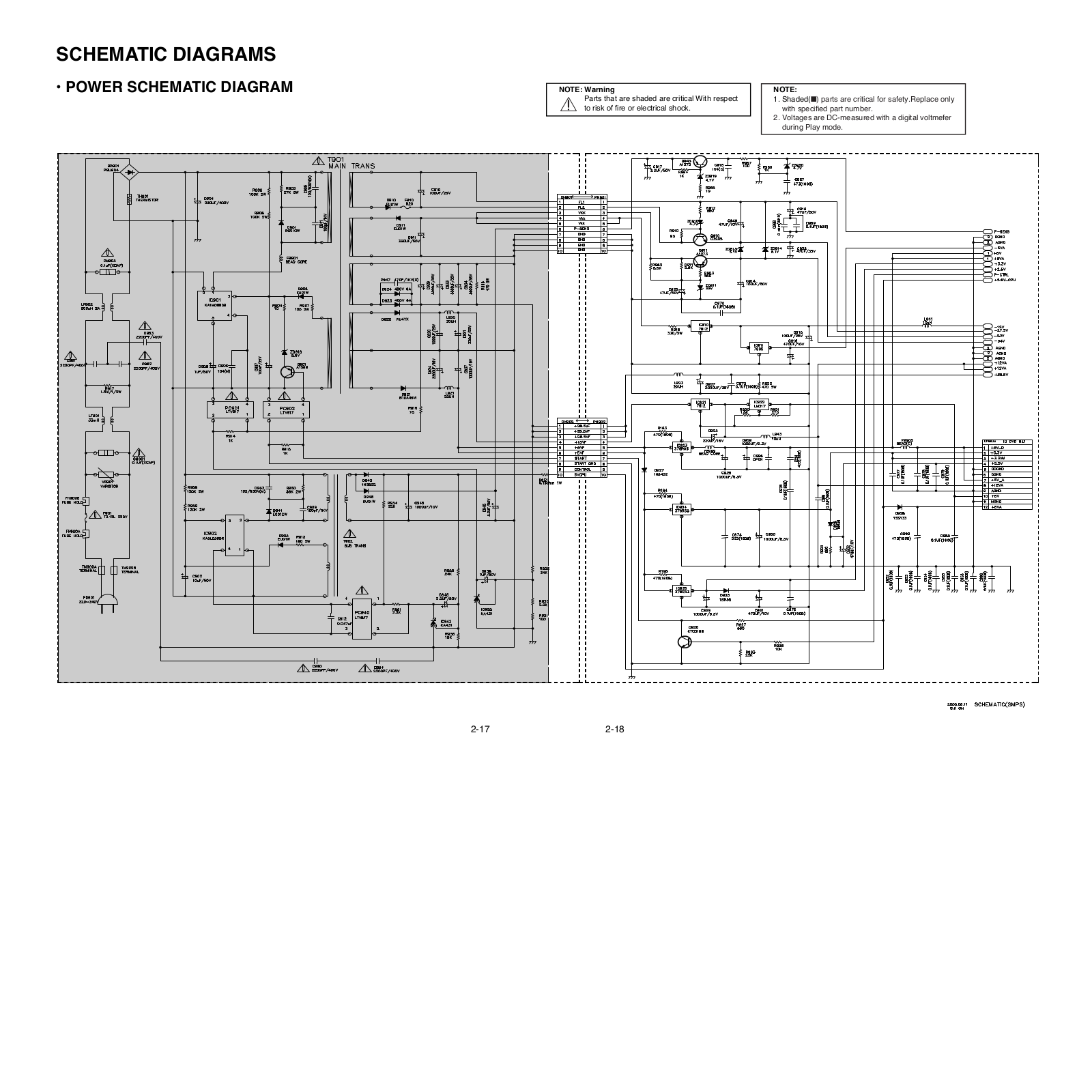 LG DA-3520 Schematic