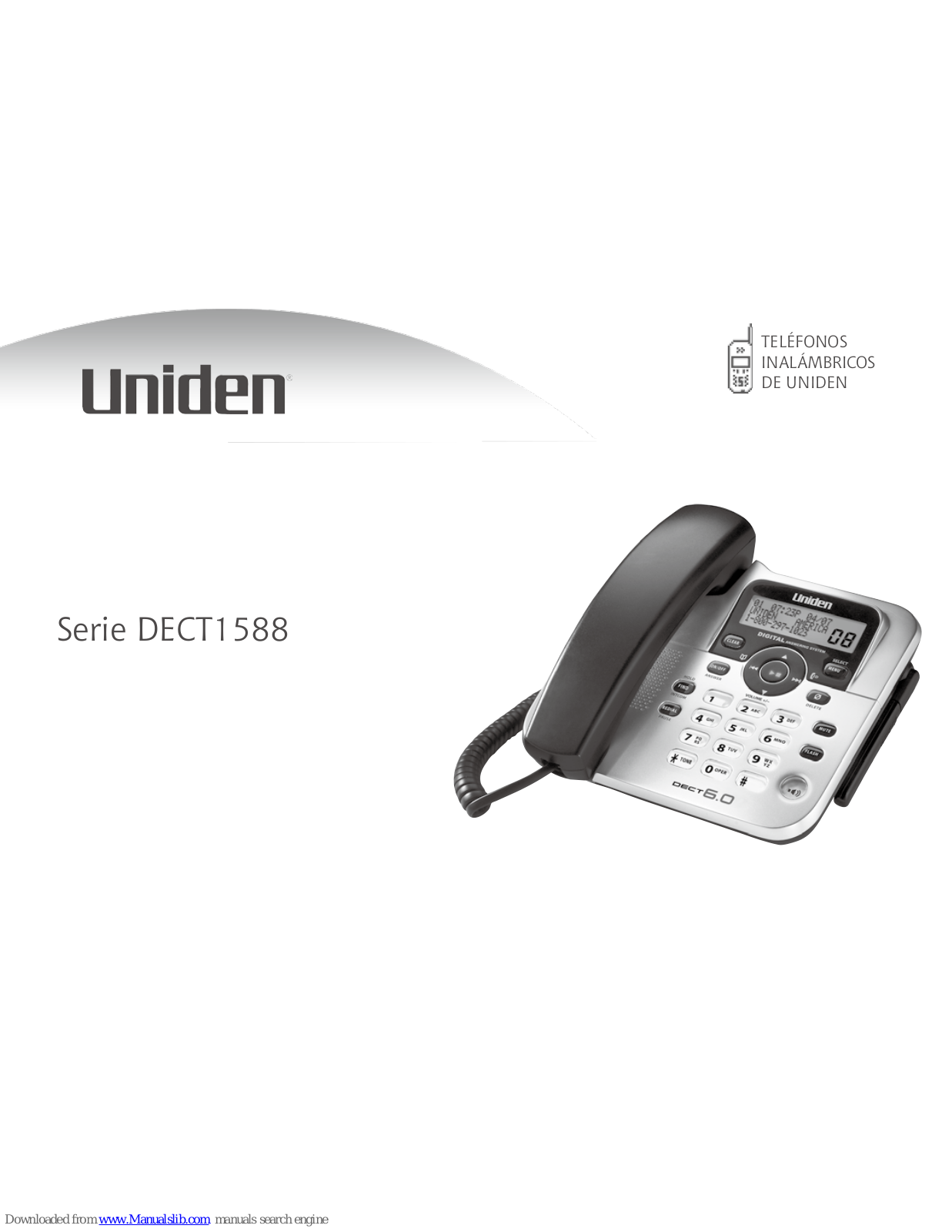 Uniden DECT1588 Series Owner's Manual