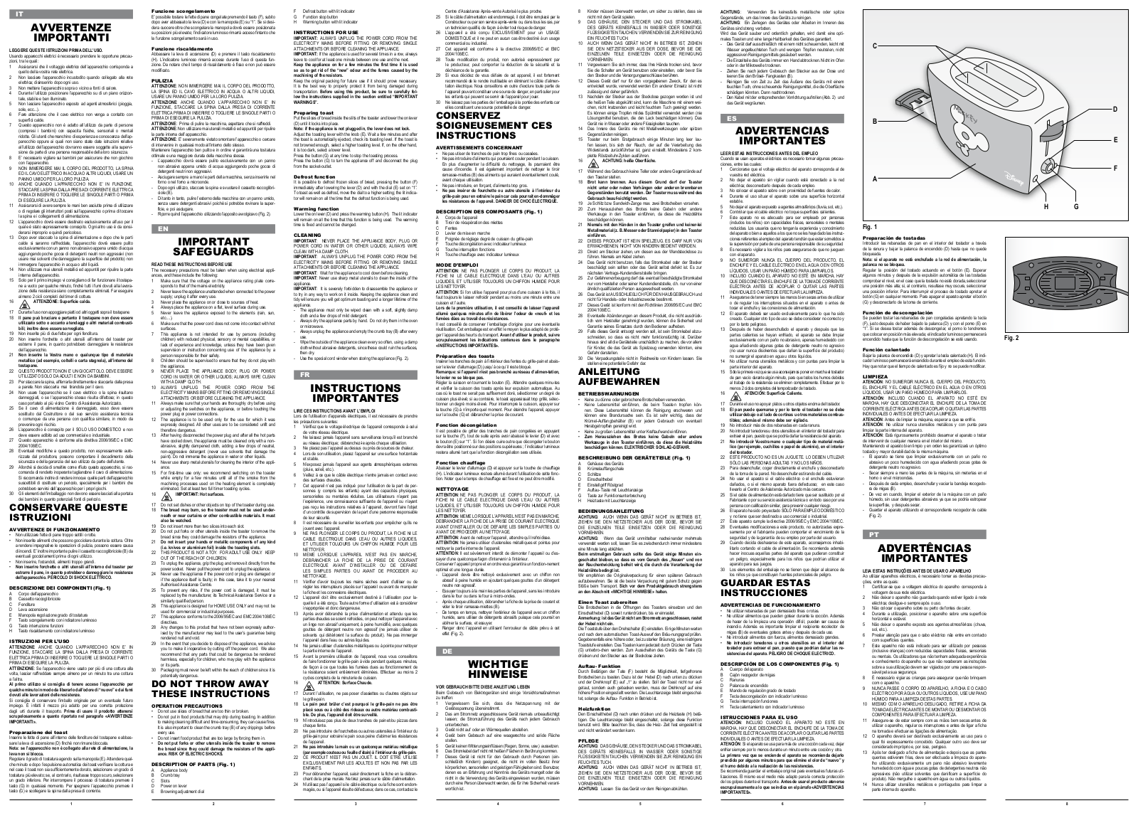 Ariete 126 User guide - ManualMachine.com