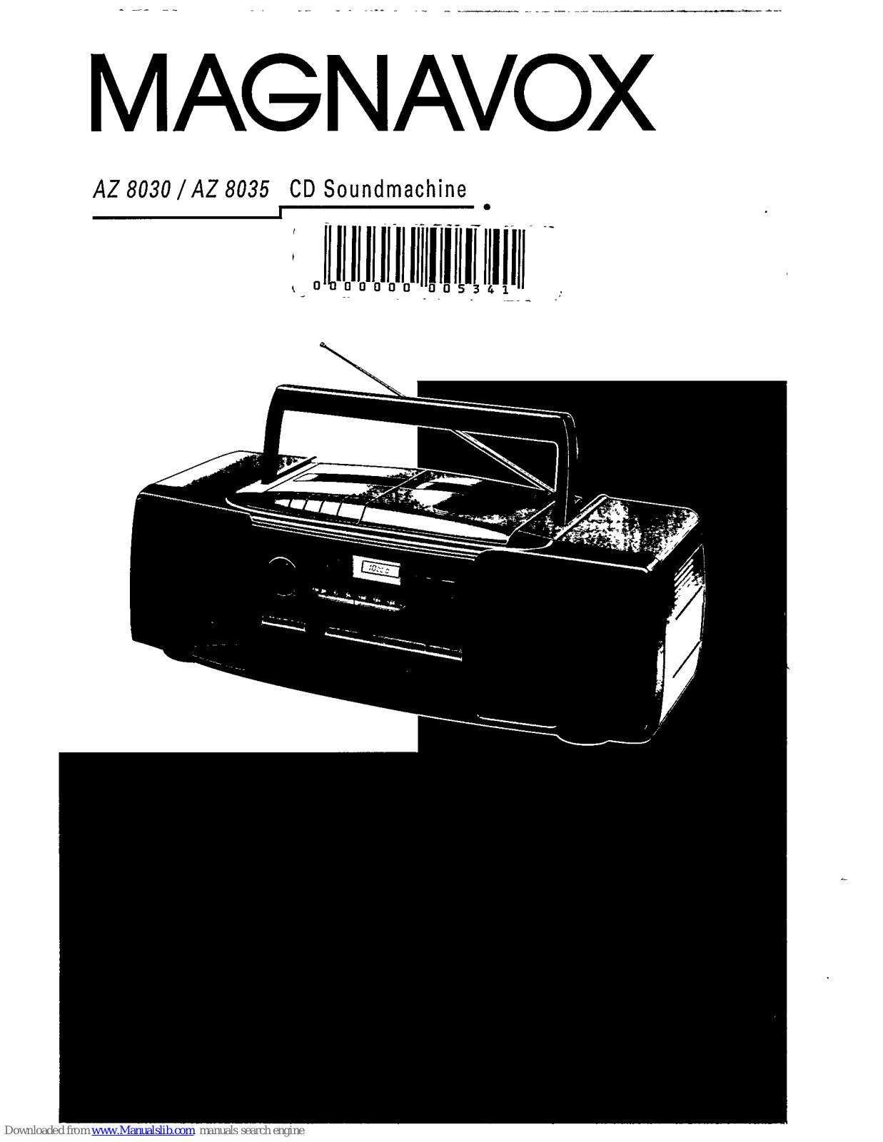 Magnavox AZ 8030, AZ 8035 Owner's Manual