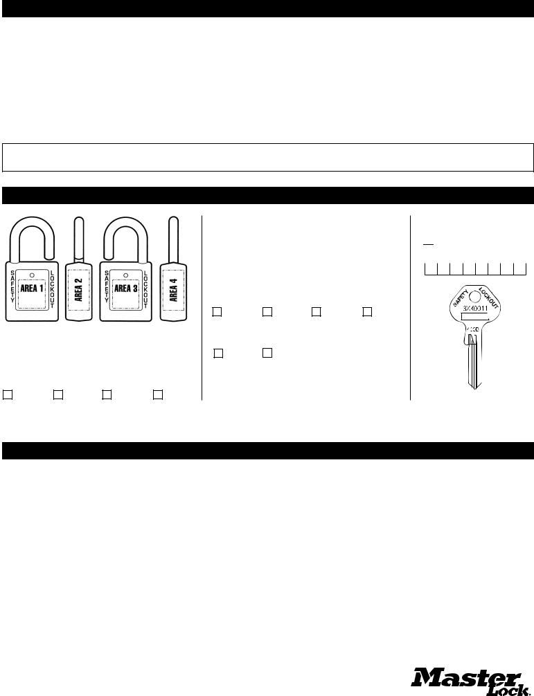 Master Lock Zenex User Manual