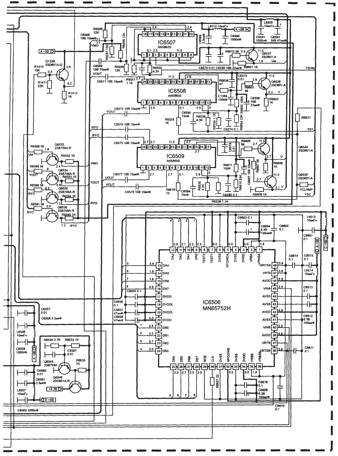 PANASONIC TX28WG25C Schematics