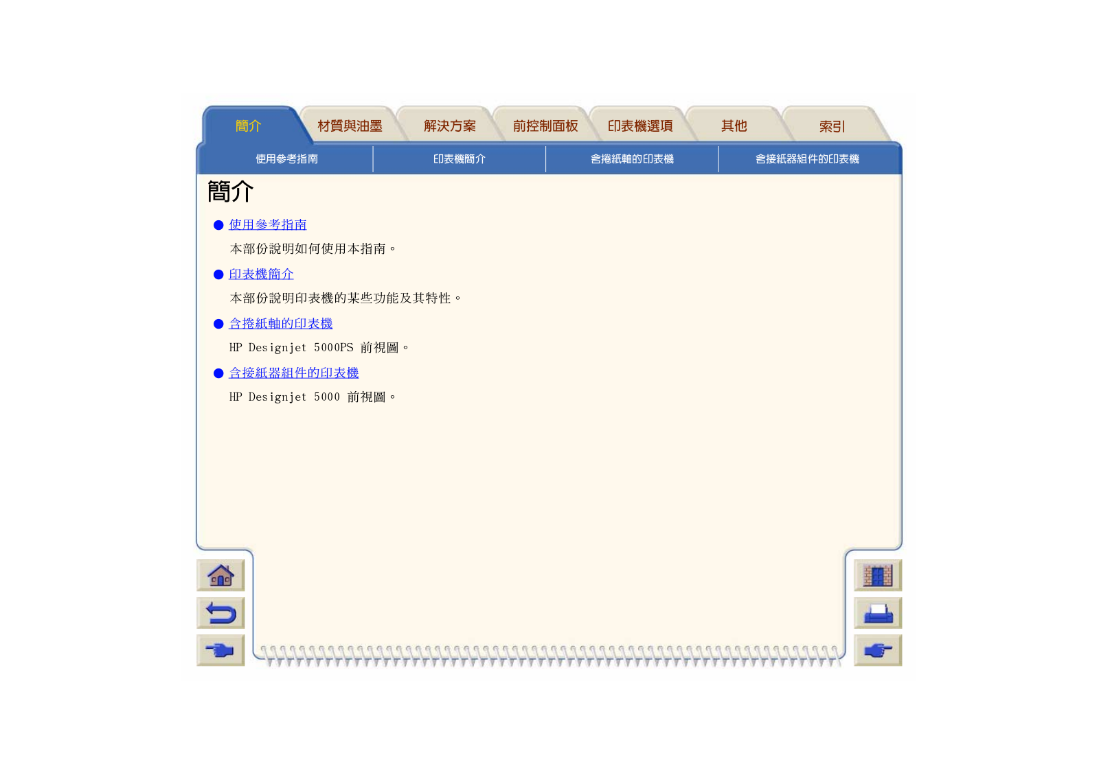 Hp DESIGNJET 5000 User Manual