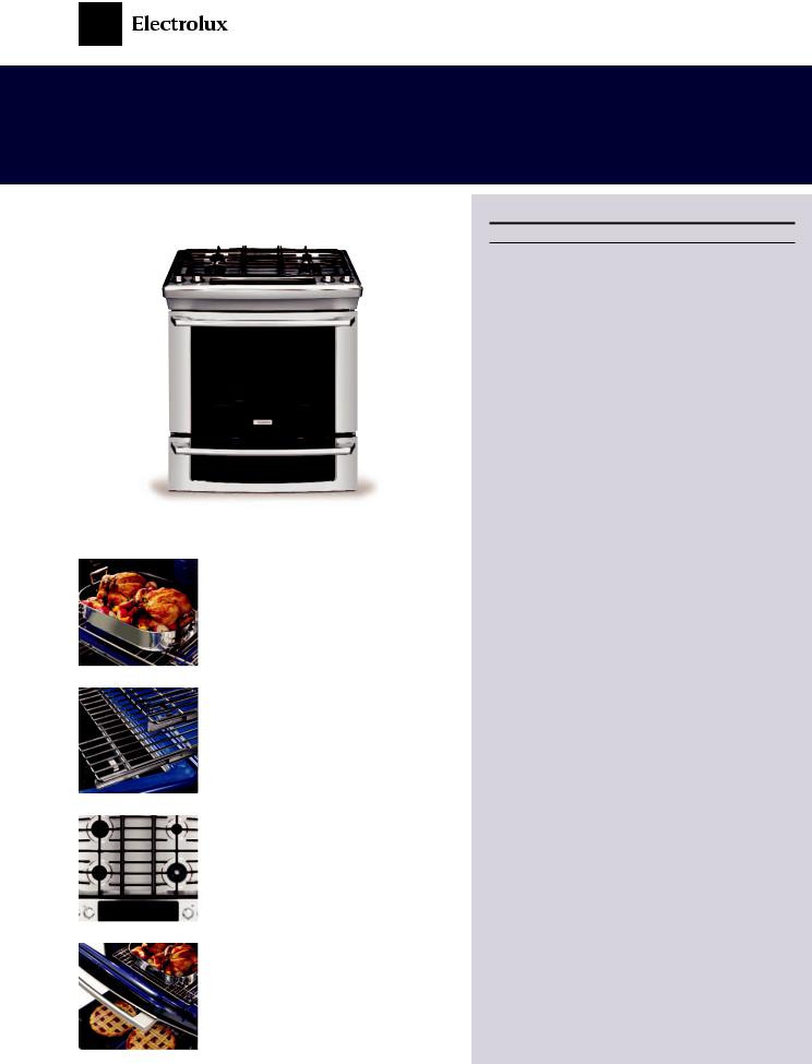 Electrolux EW30DS65GS User Manual