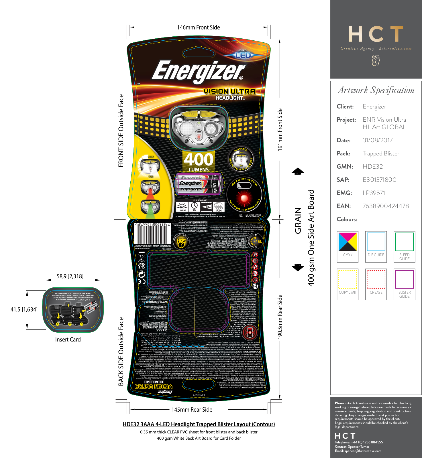 Energizer Vision Ultra Headlight User Manual