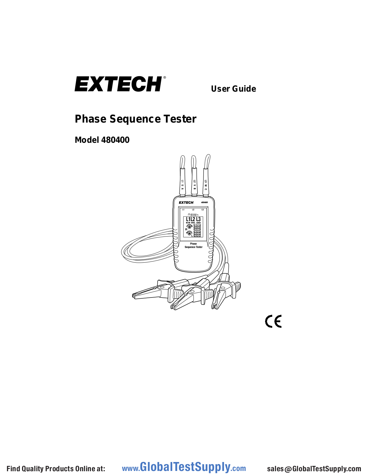 Extech Instruments 480172 User manual - ManualMachine.com