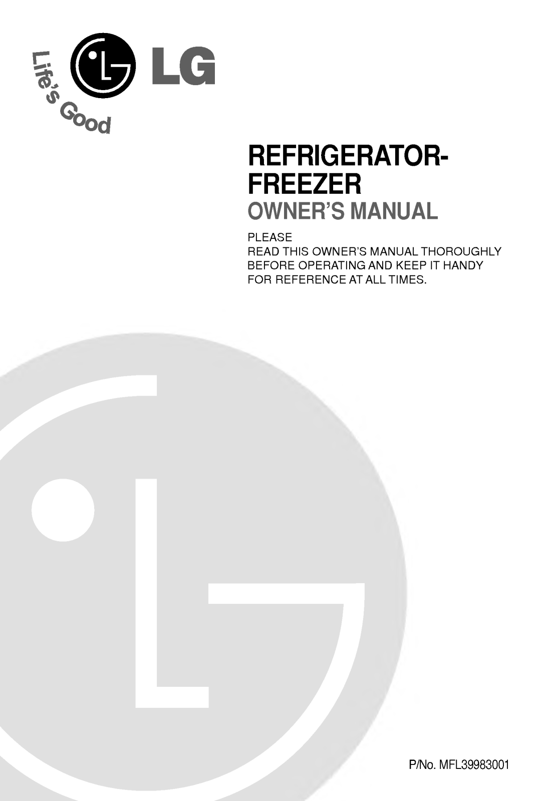 LG GN-R422FW User Manual