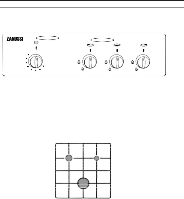 Zanussi ZCG530T User Manual