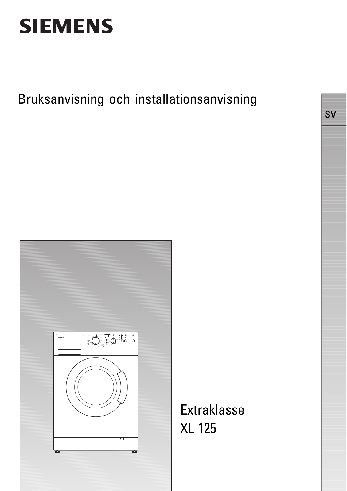 Siemens XL 125 User Manual