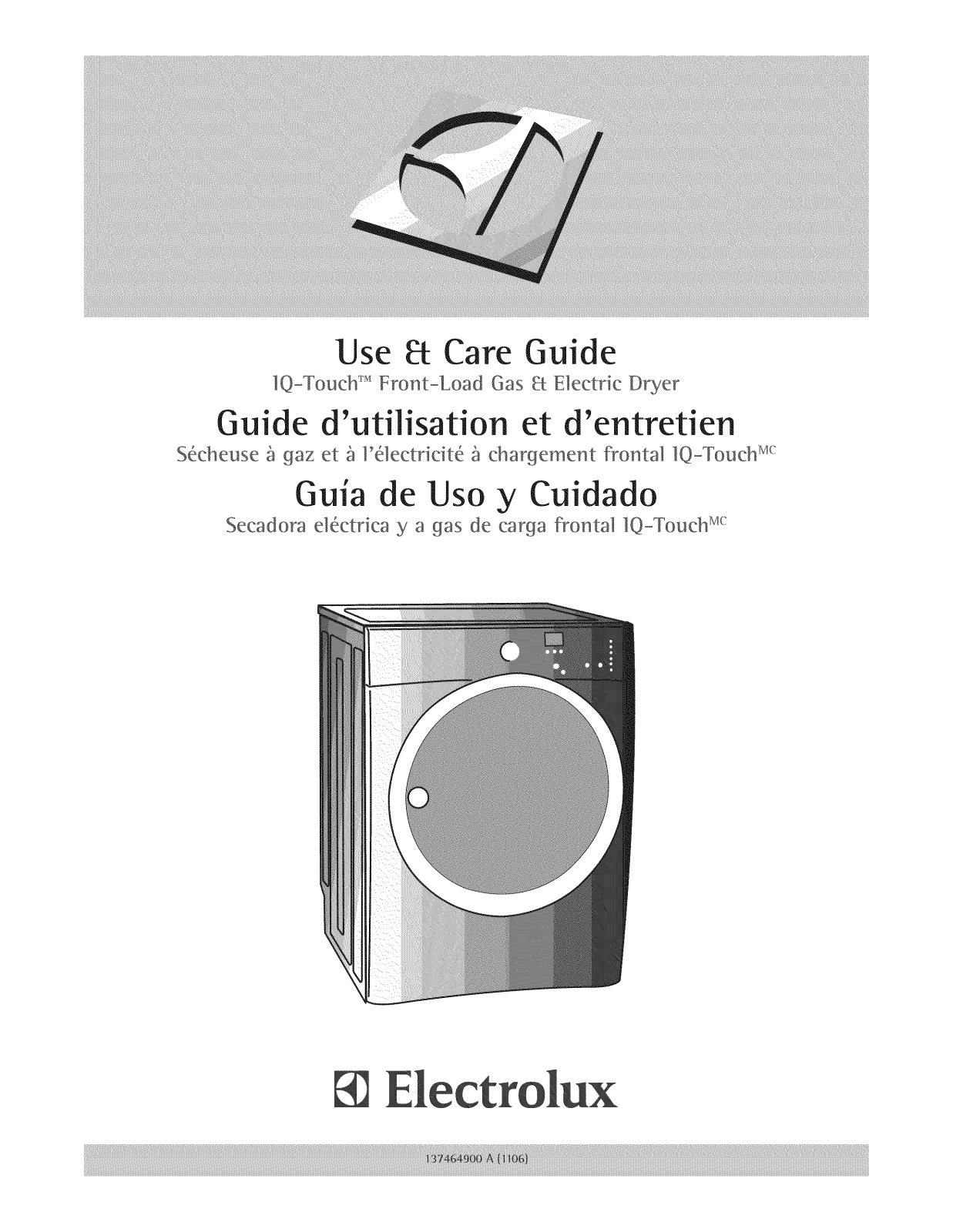 Electrolux EIMGD60LT3, EIMGD60LT2, EIMGD60LT0, EIMGD60LSS2, EIMGD60LSS0 Owner’s Manual