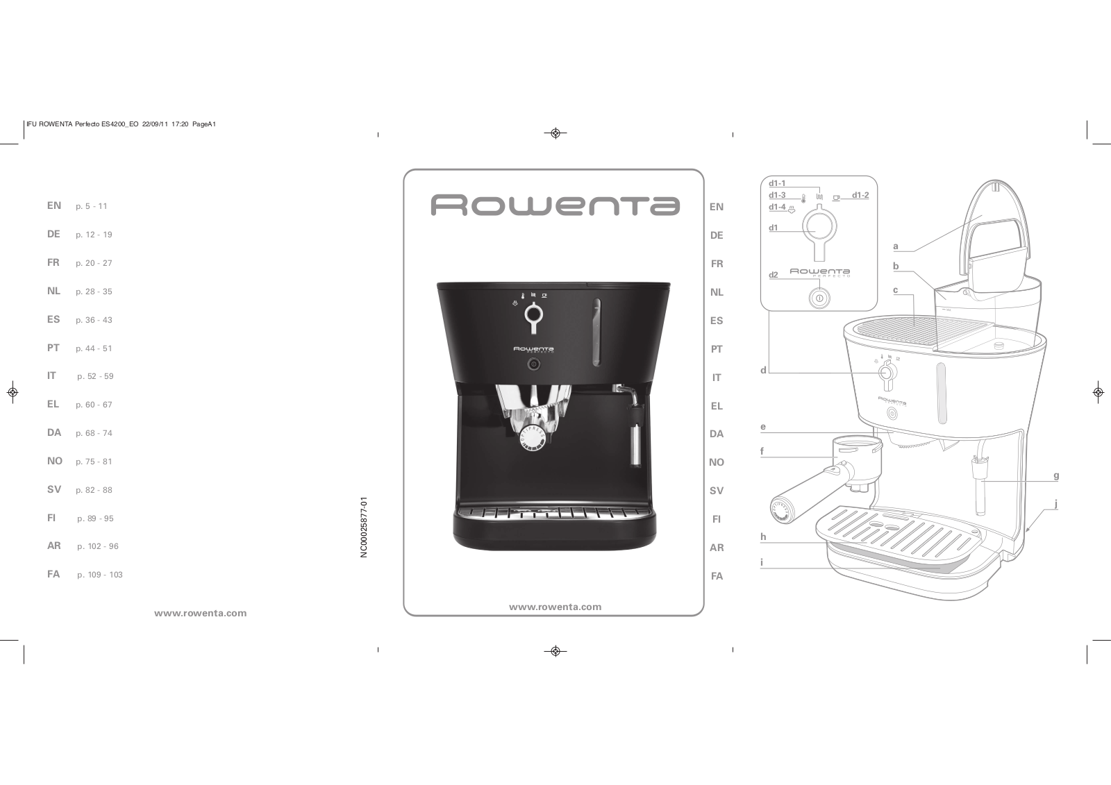 Rowenta ES4200 User Manual