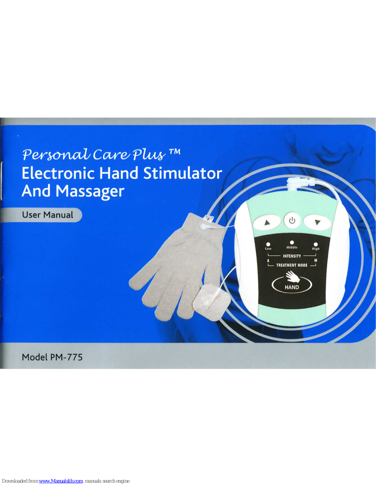 Personal Care Plus PM-775 User Manual - ManualMachine.com