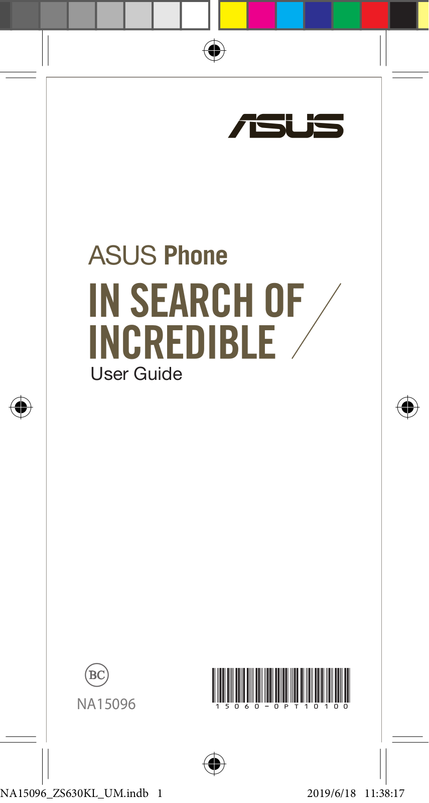 ASUS I01WDX User Manual