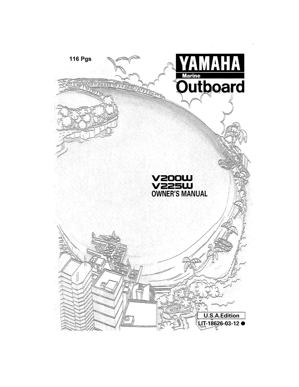 Yamaha V200W, V225W User Manual