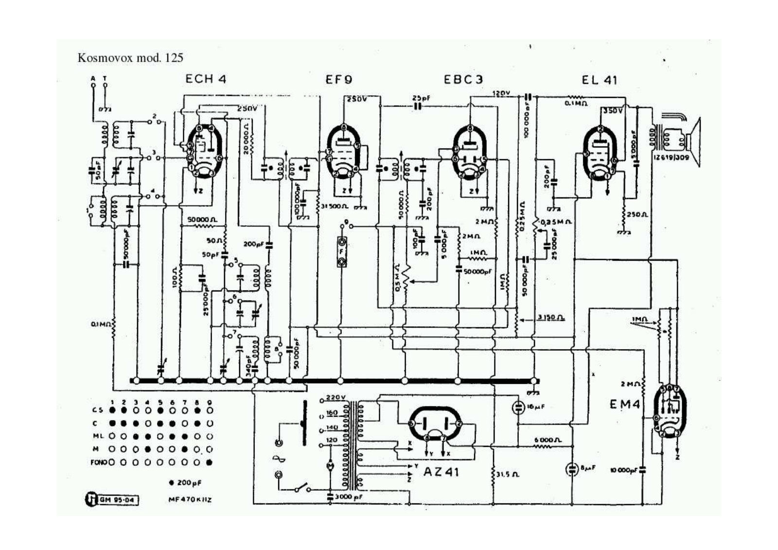 Kosmovox 125 schematic