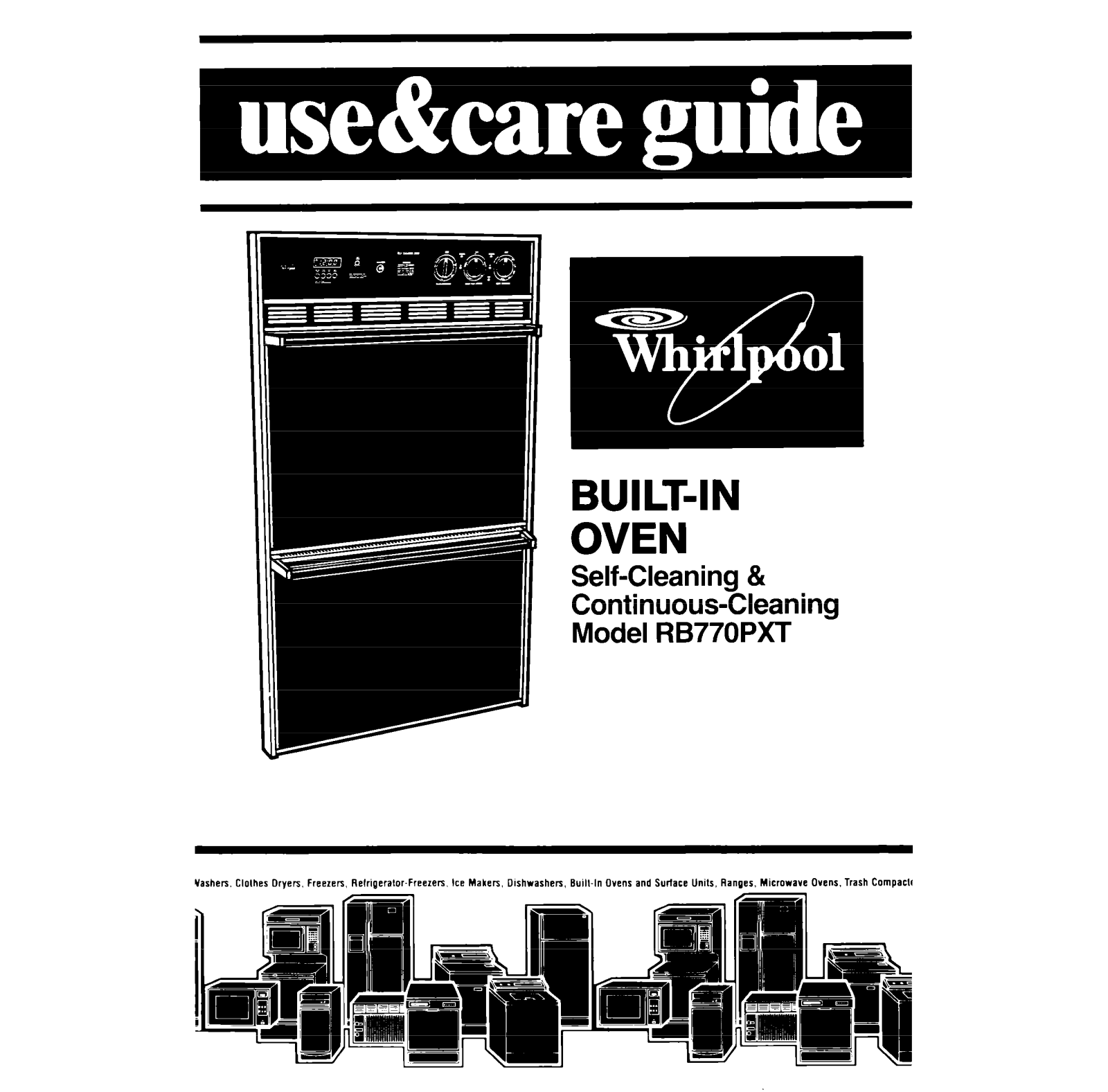 Whirlpool RB770PXT User Manual - ManualMachine.com