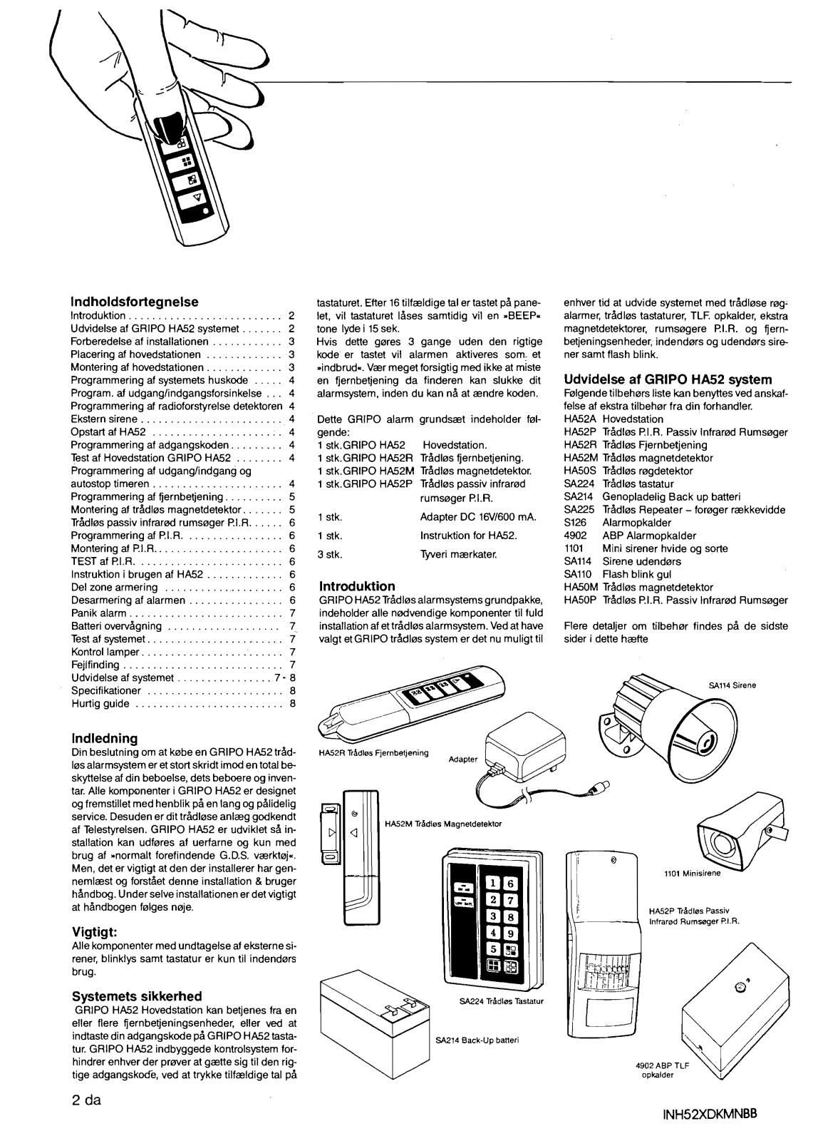 Gripo 5200 User Manual