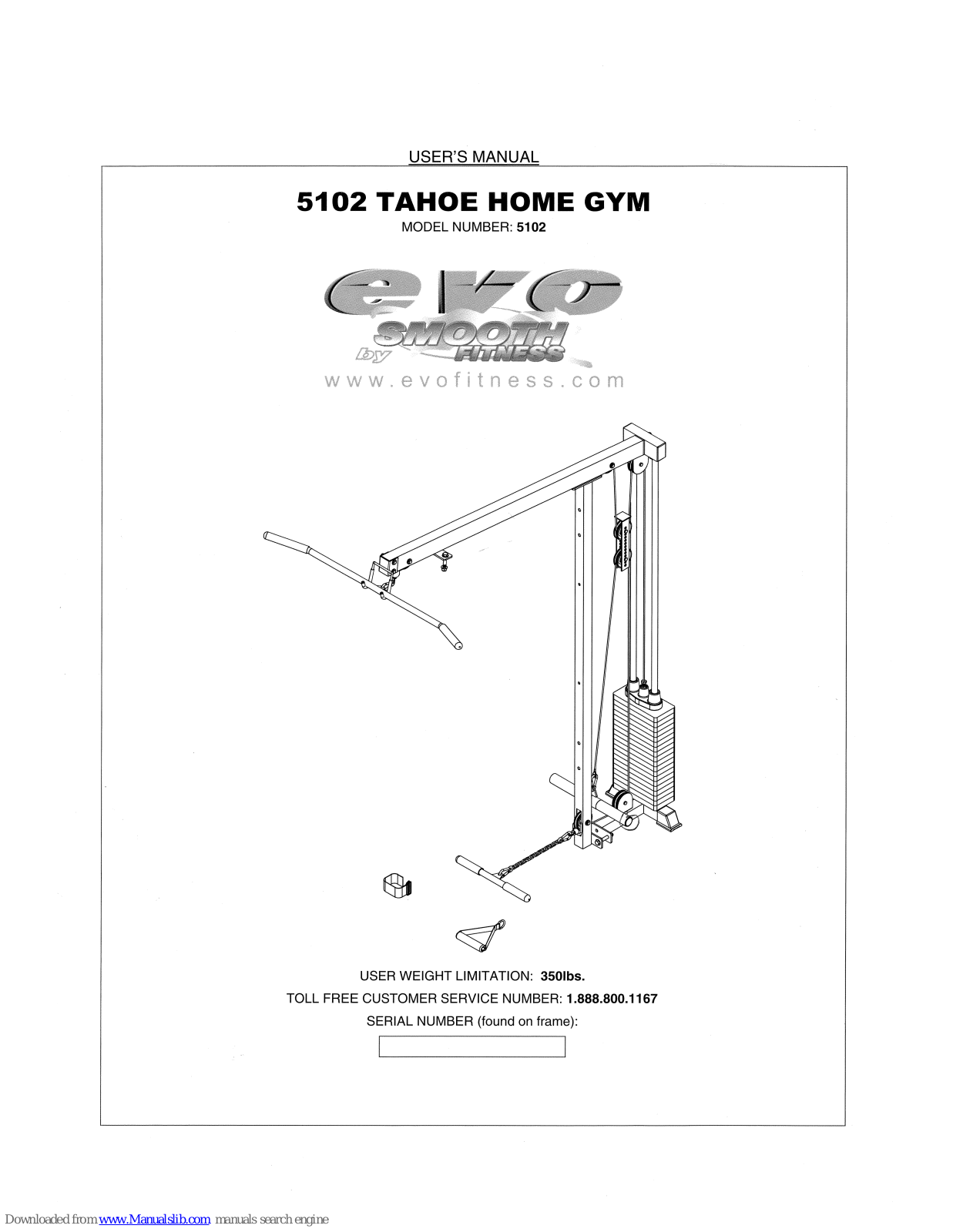 Evo TAHOE 5102 User Manual