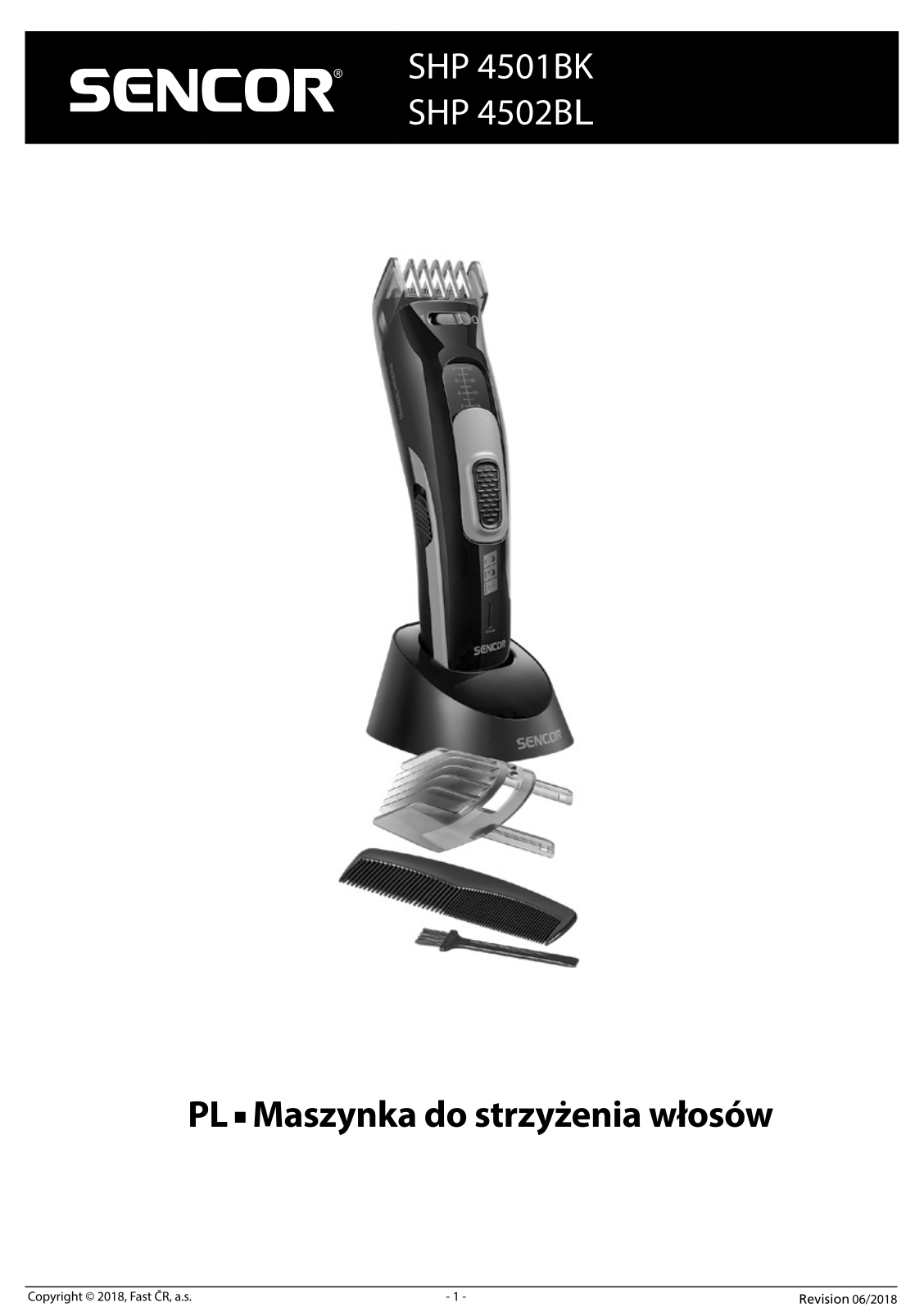 SENCOR SHP 4502BL, SHP 4501BK User guide - ManualMachine.com